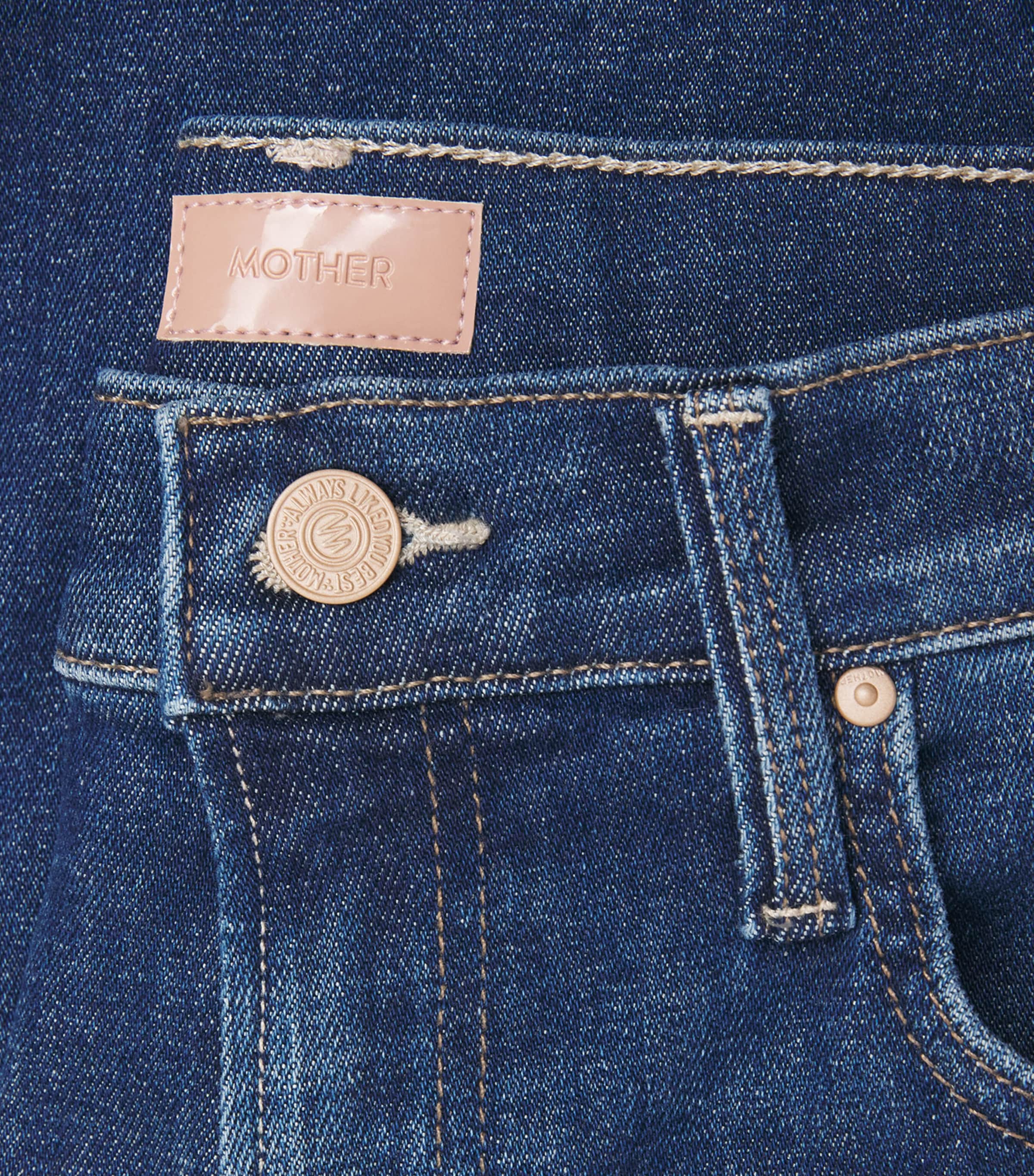 MOTHER Womens The Rambler Zip Ankle Jeans Cdf Catch My Dr Image 6