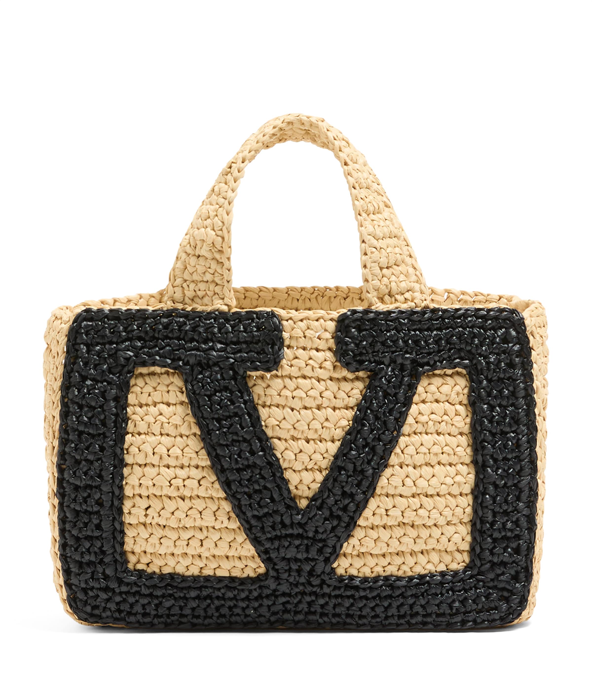 Valentino Garavani Small Woven Viva Superstar Tote Bag