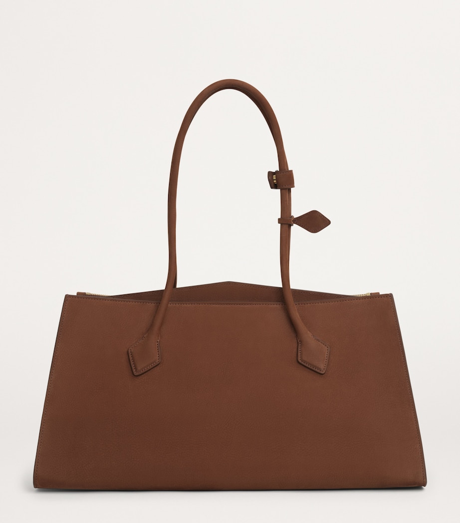 Nubuck Le Teckel Tote Bag TERRE D'OMBRE Image 2