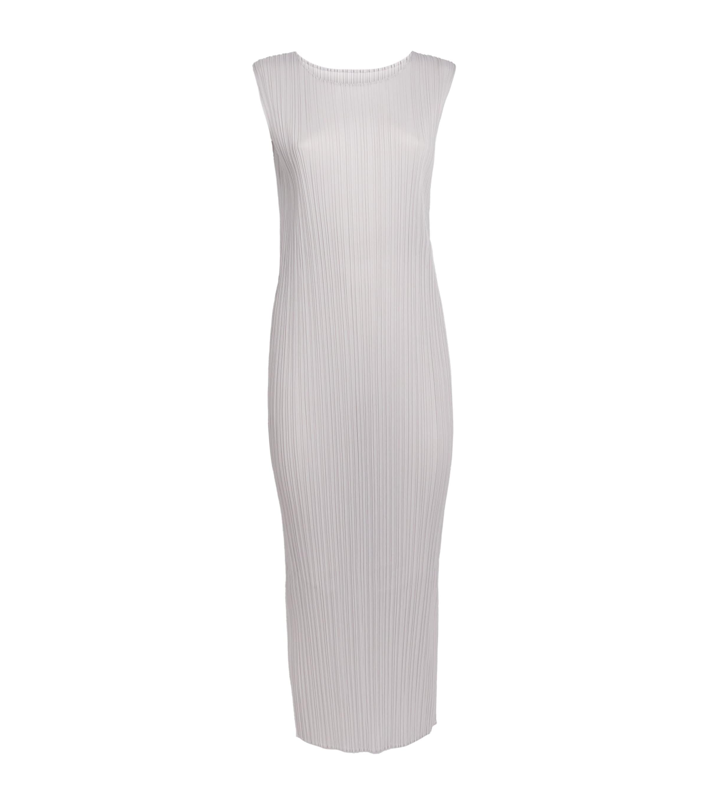 Pleats Please Issey Miyake Womens Basics Maxi Dress Image 1