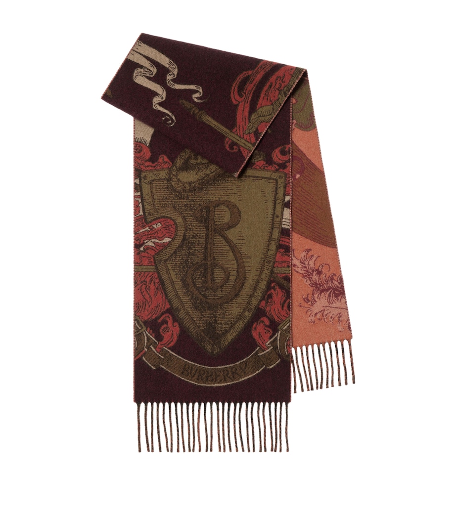 Cashmere EKD Scarf OXBLOOD RED Image 1