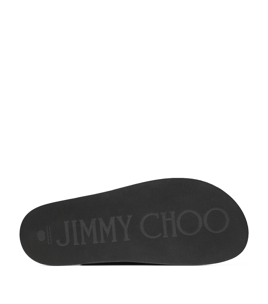 Fayence Leather Sandals BLACK Image 5