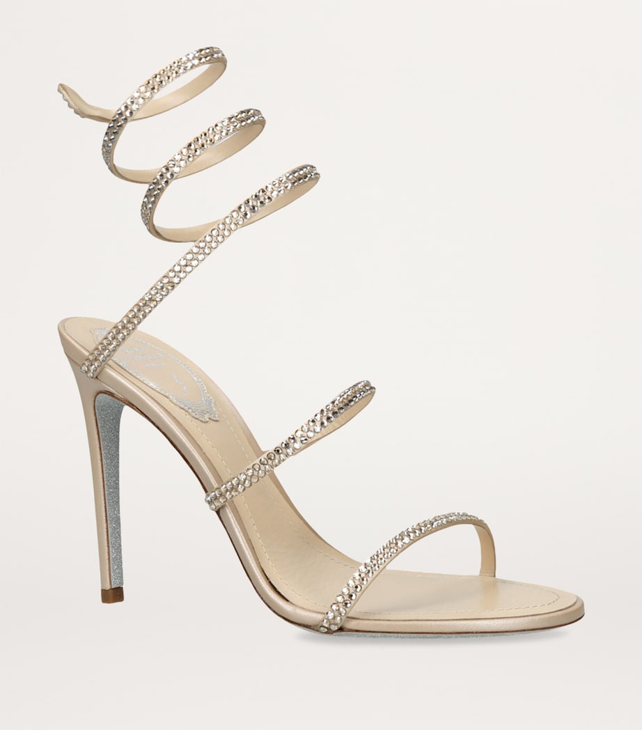 Embellished Cleo II Heeled Sandals 105 GOLD COMB Image 3