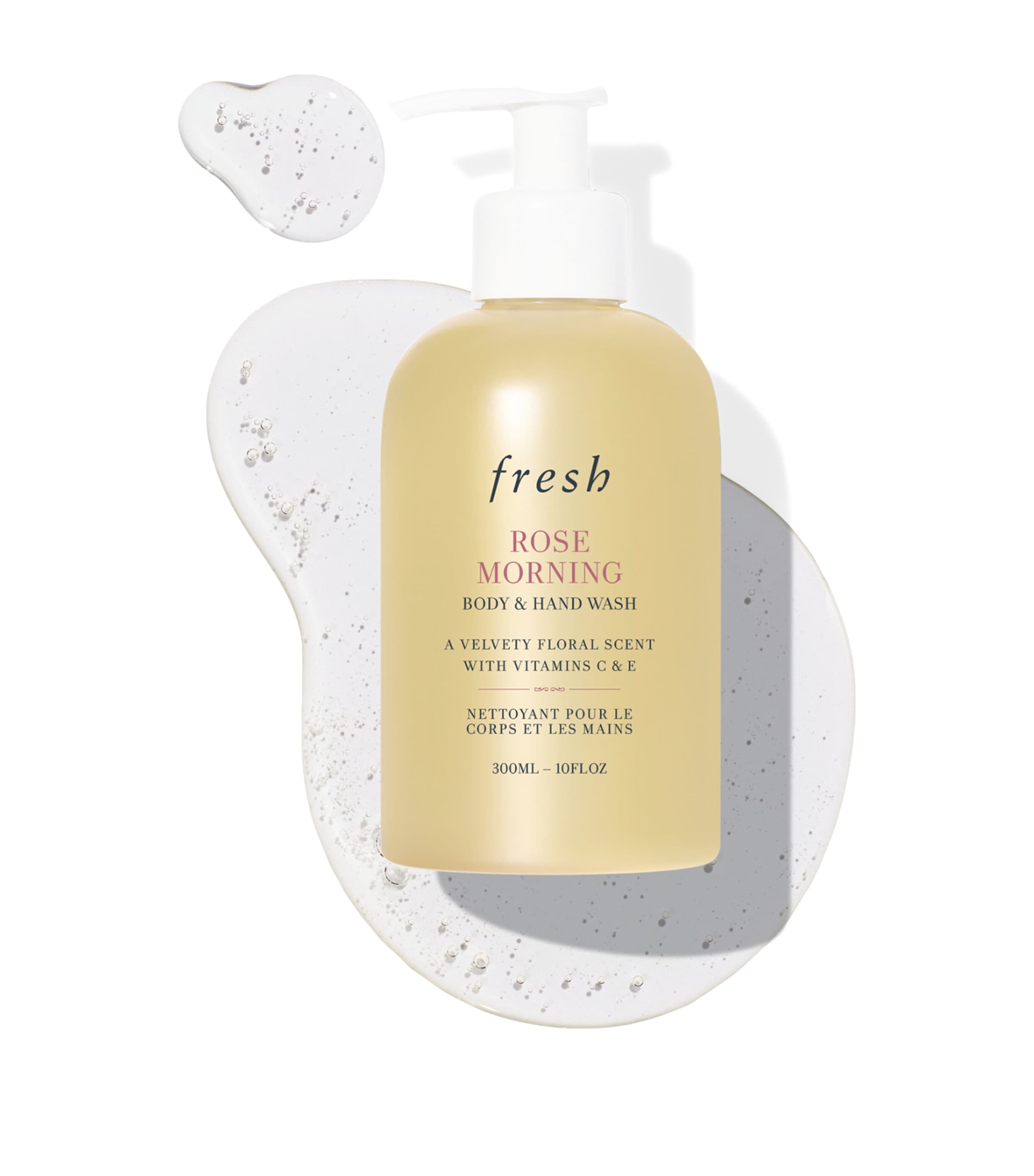Rose Morning Body & Hand Wash (300ml) NO COLOUR Image 3