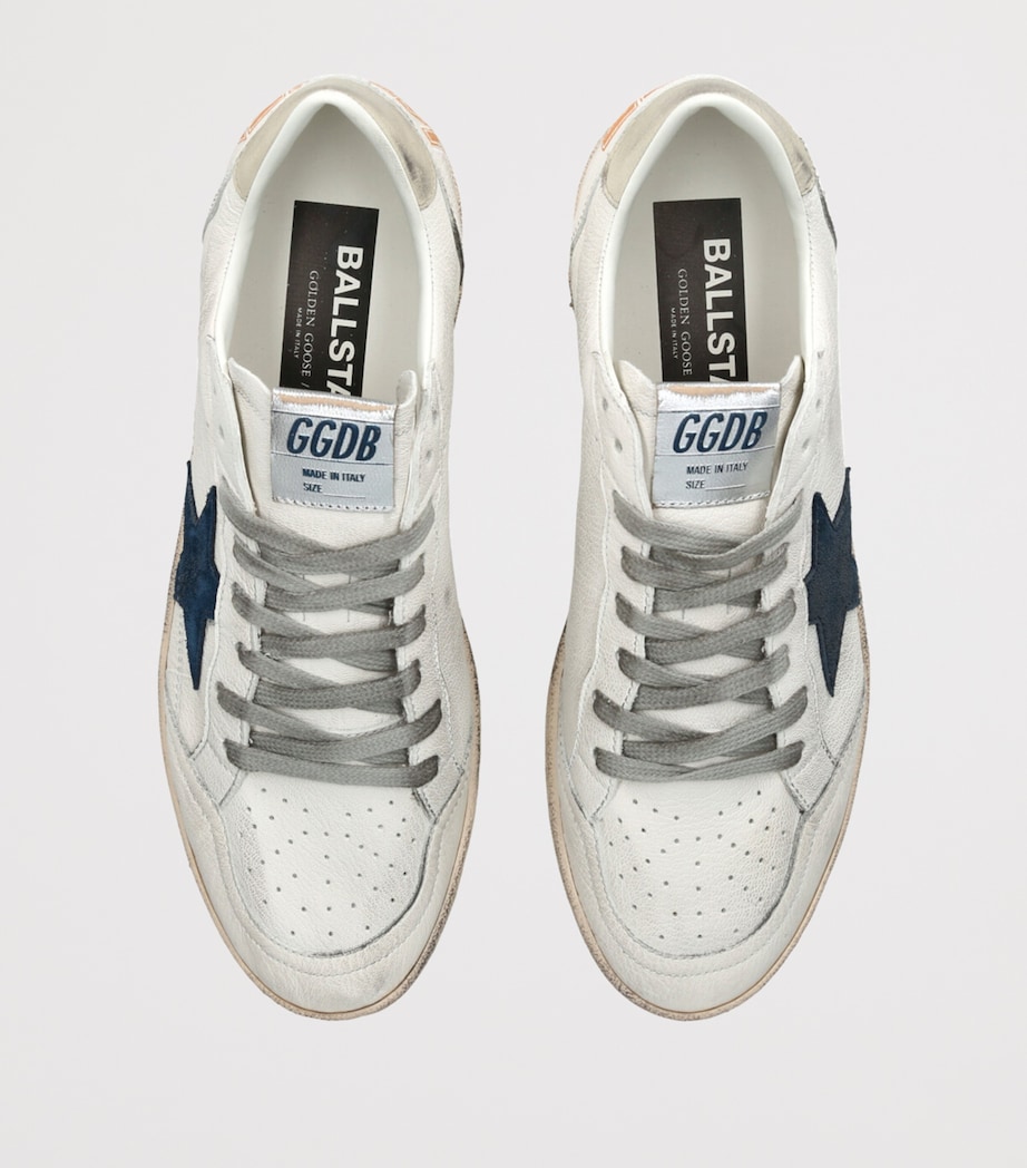 Leather Ball Star Sneakers WHITE/COMB Image 4