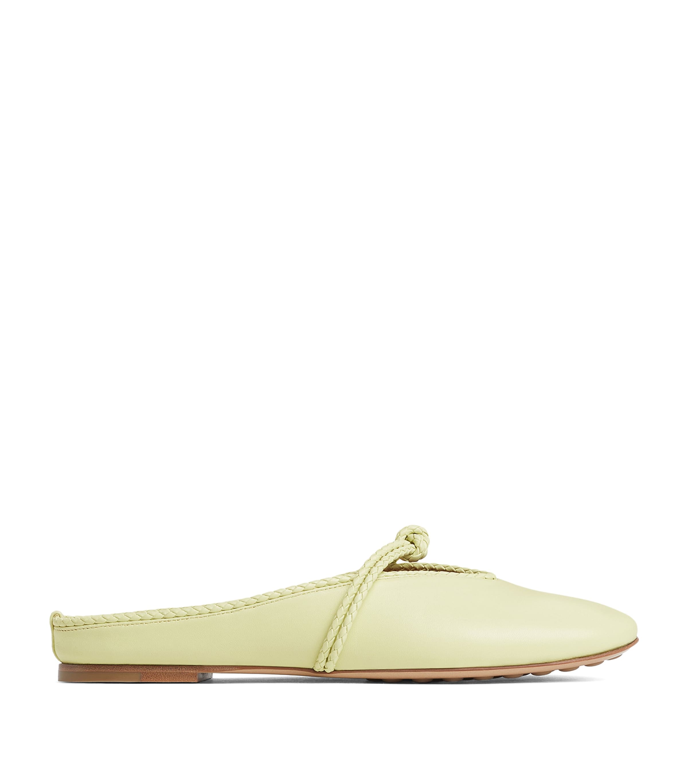 Bottega Veneta Lambskin Mary-Jane Mules Image 1