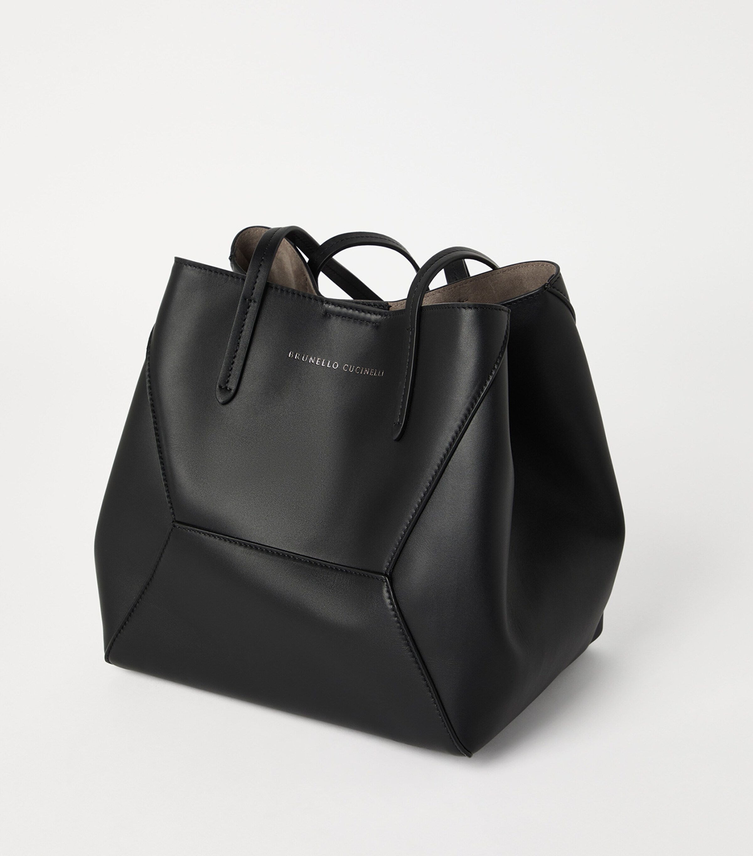 Small Calfskin BC Duo Tote Bag C101 Image 5