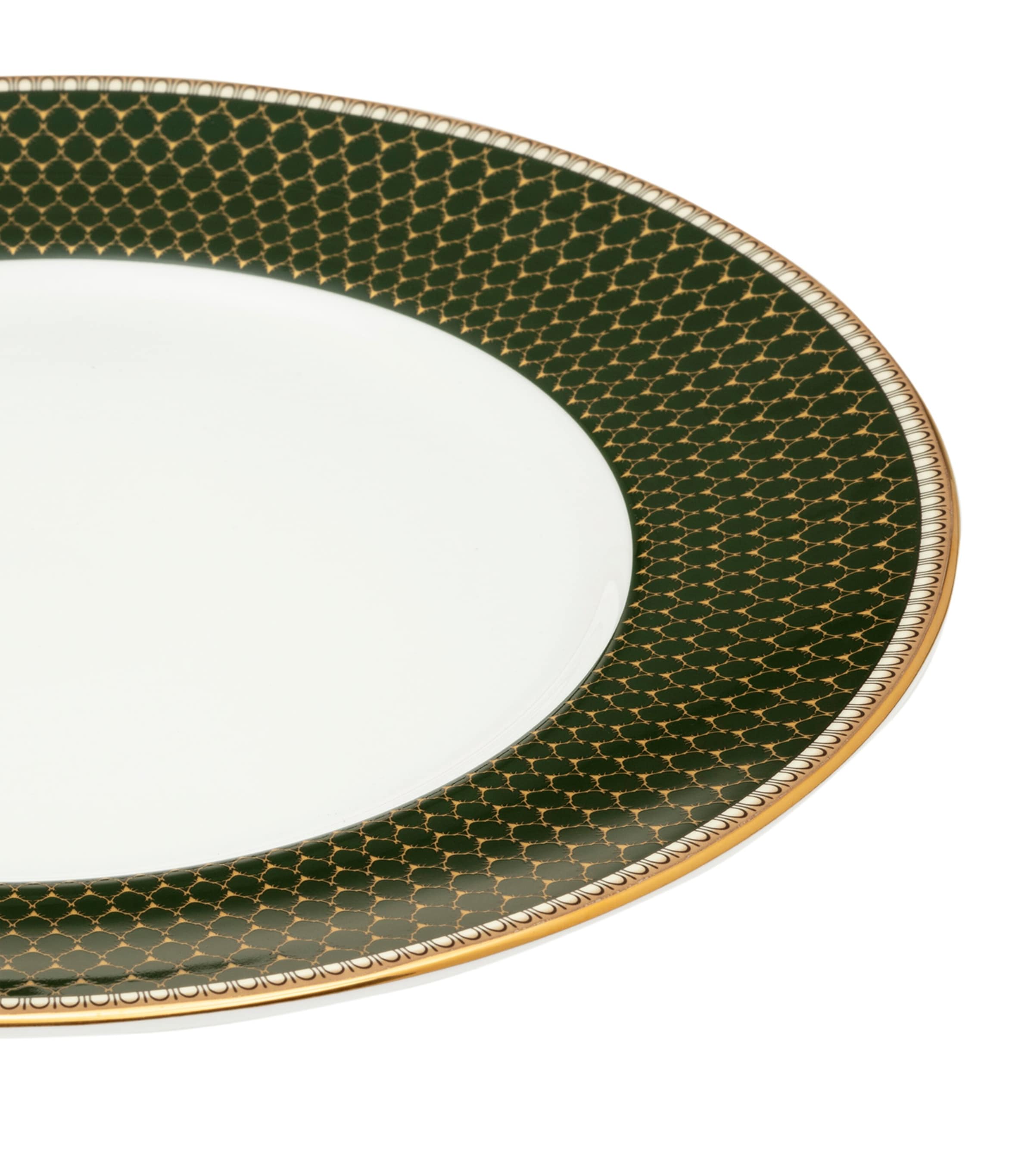 Antler Trellis Plate (27cm) GREEN Image 2