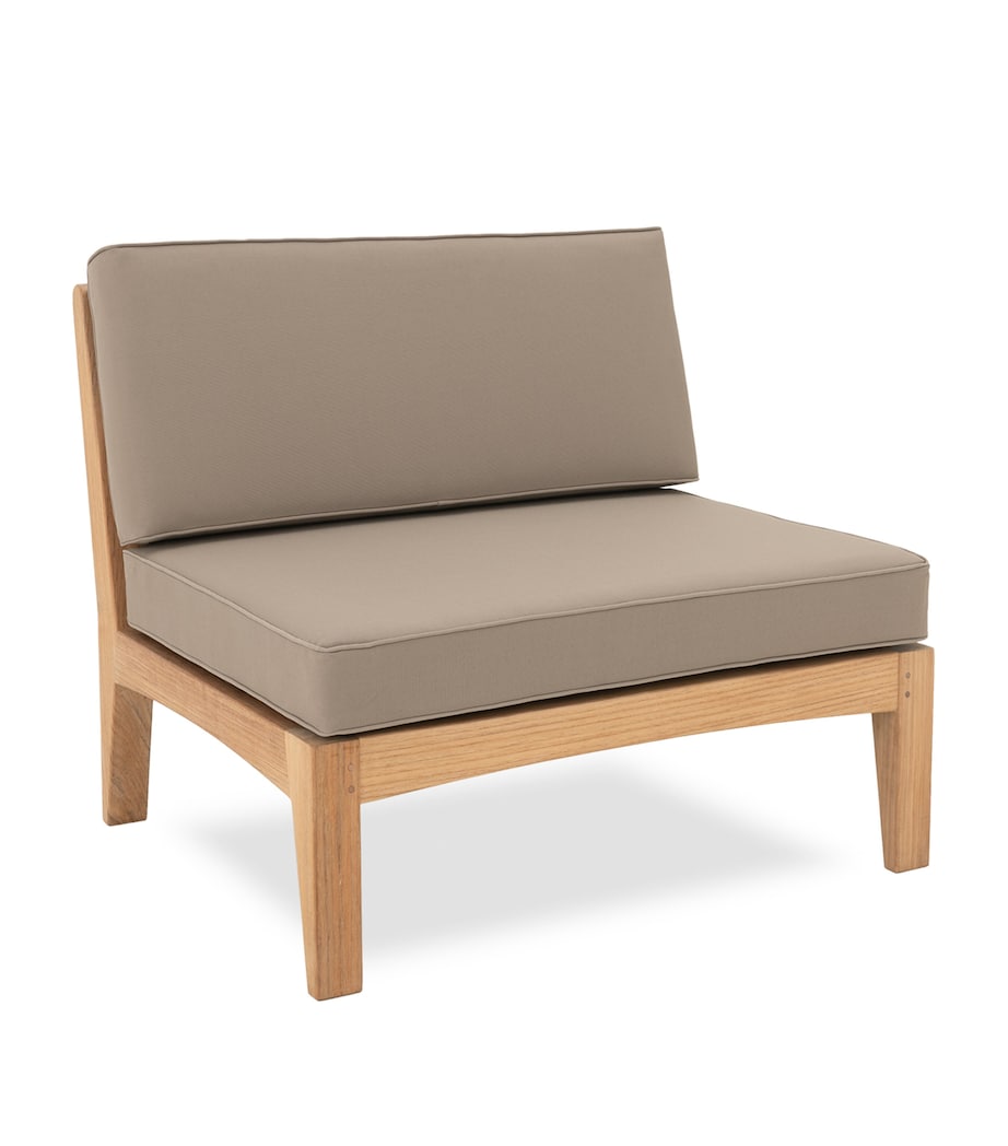 Indian Ocean Cove Modular Outdoor Centre Lounge Chair Taupe Image 1