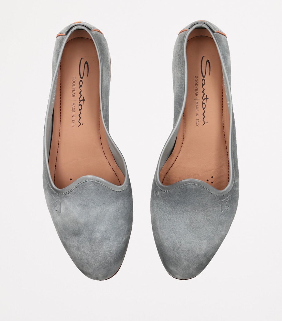 Suede Andrea Loafers BLUE/PAL.C Image 4