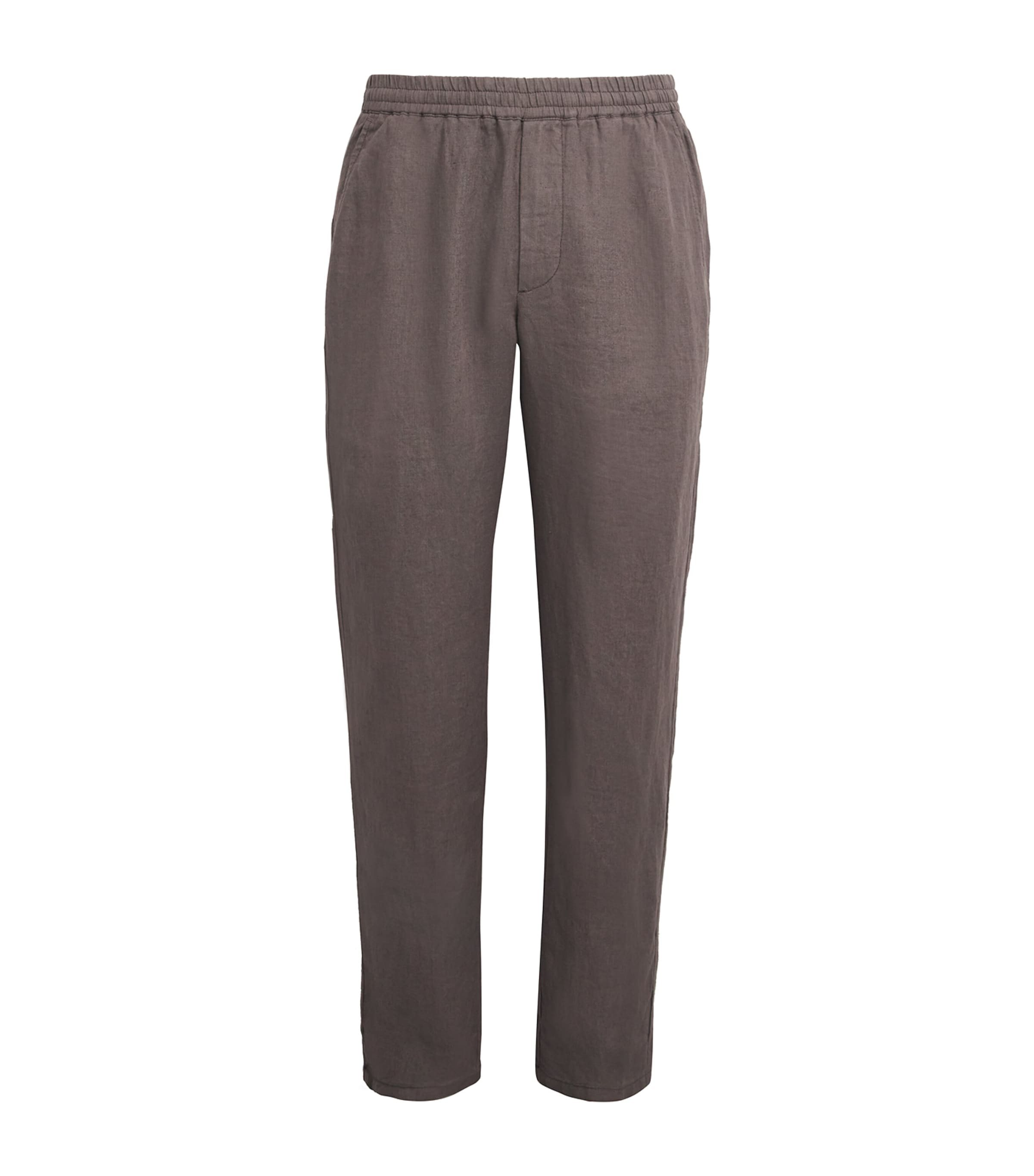 Bluemint Linen Edan Drawstring Trousers In Brown