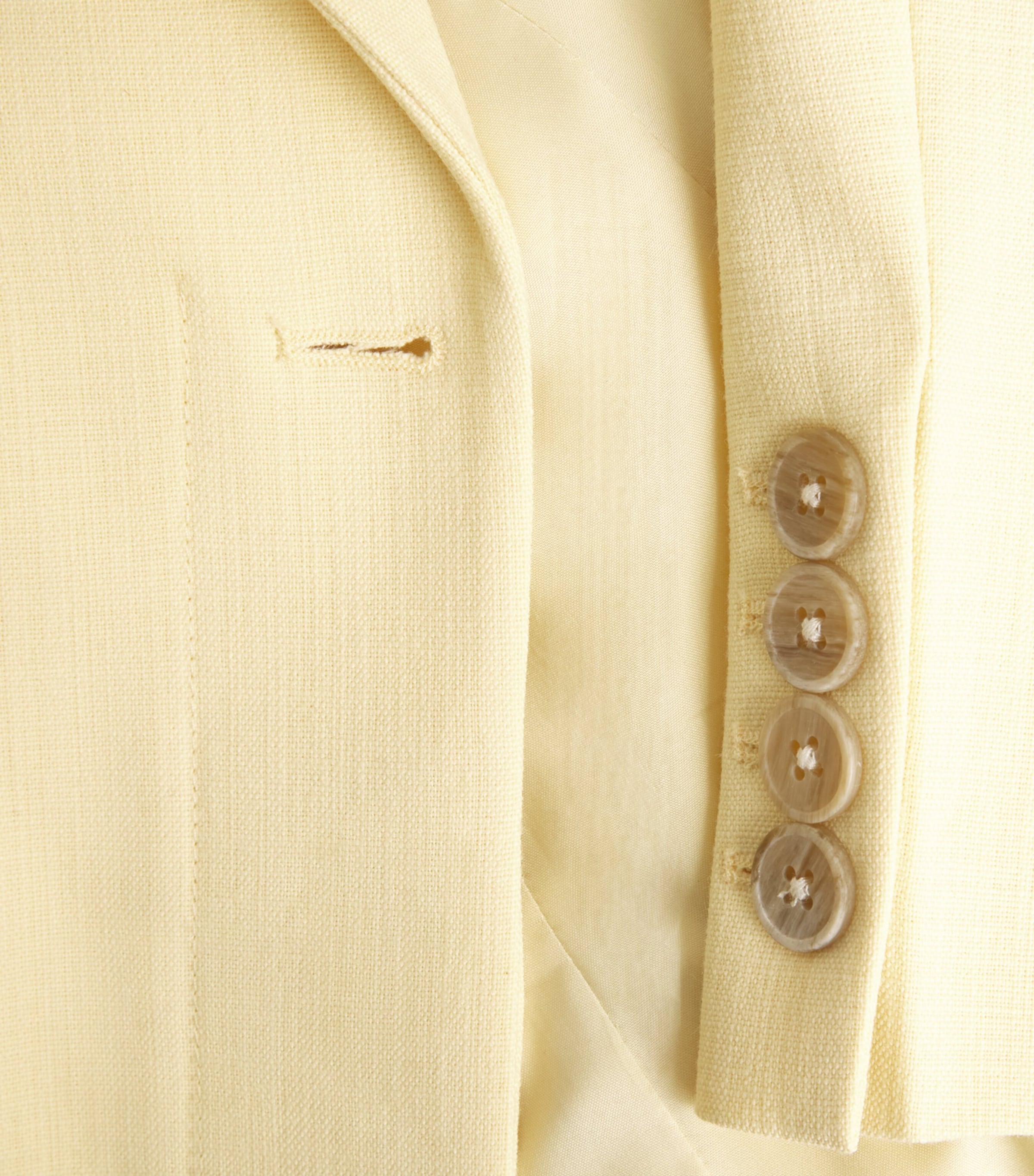 ME+EM Womens High-Waist Slim Contour Blazer Dusted Lemon Yellow Image 6