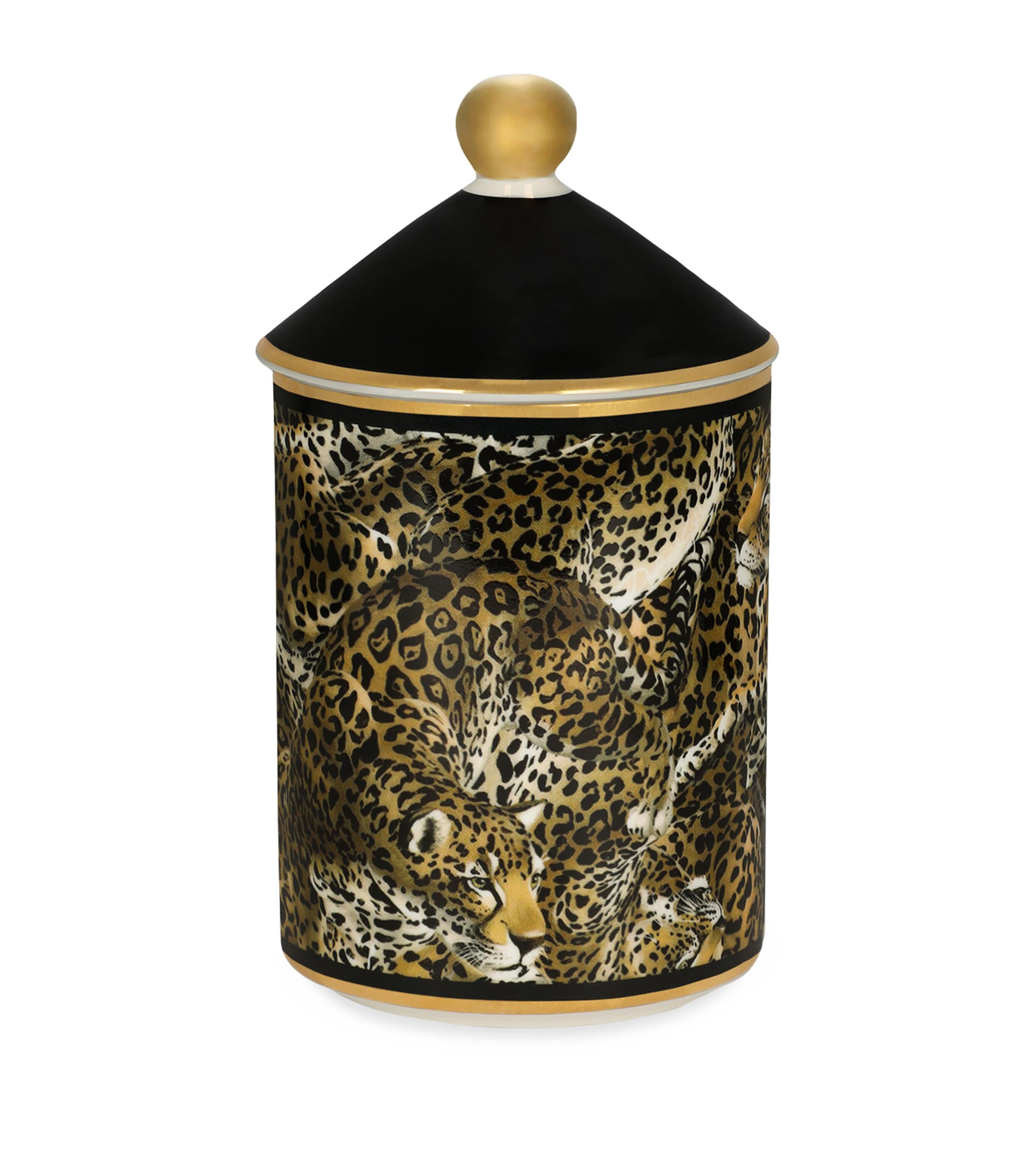 Dolce&Gabbana Casa Porcelain Patchouli Scented Candle (340g) Leopardi Image 3