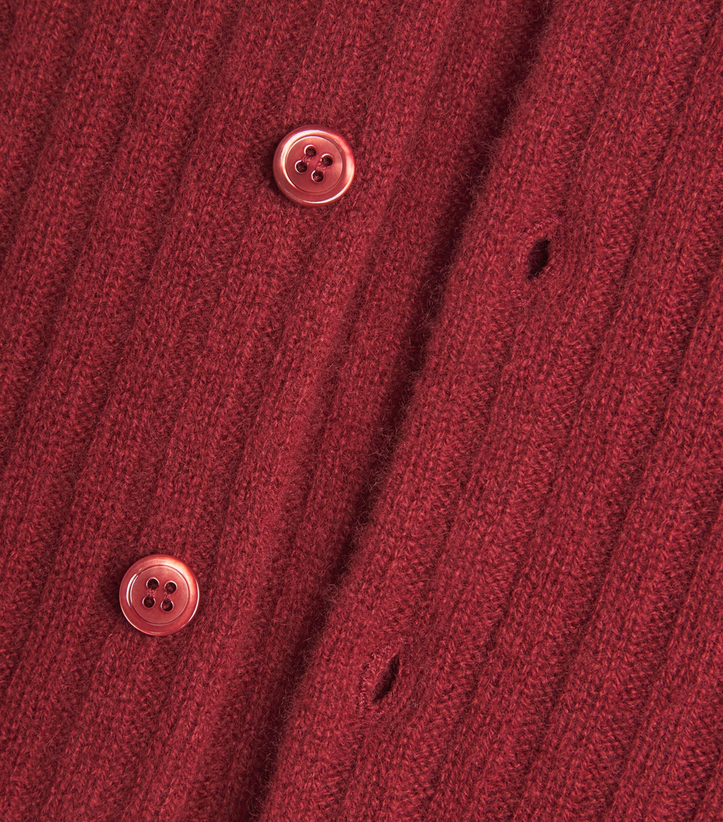 Cashmere Danaë Cardigan MALBEC Image 5