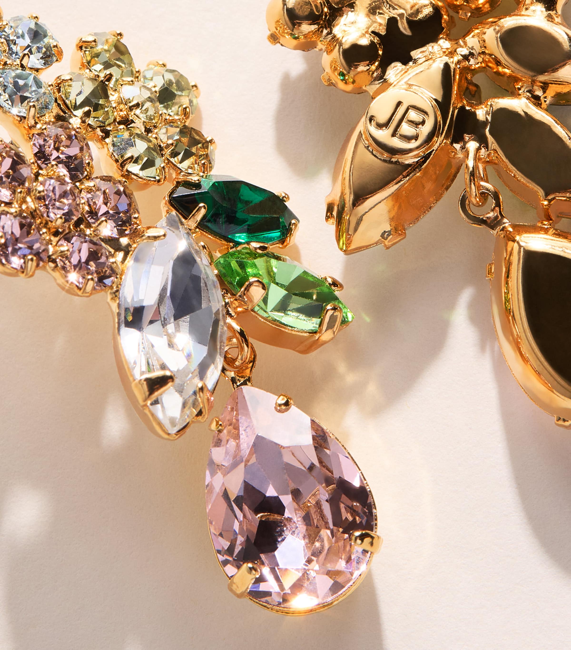 Jennifer Behr Yellow Gold-Plated Bouquet Drop Earrings Image 4