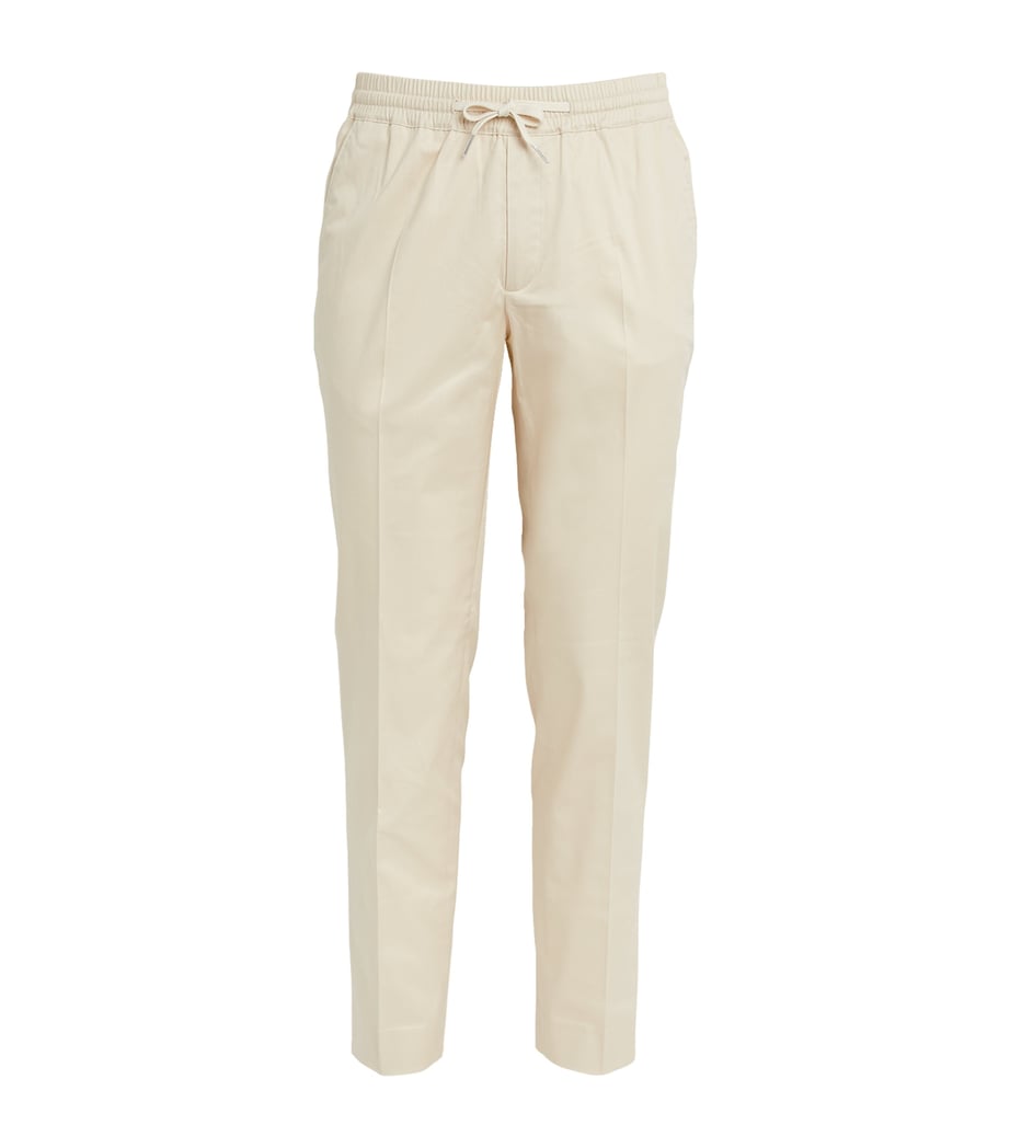 Sandro Paris Mens Drawstring Trousers Light Beige Image 1