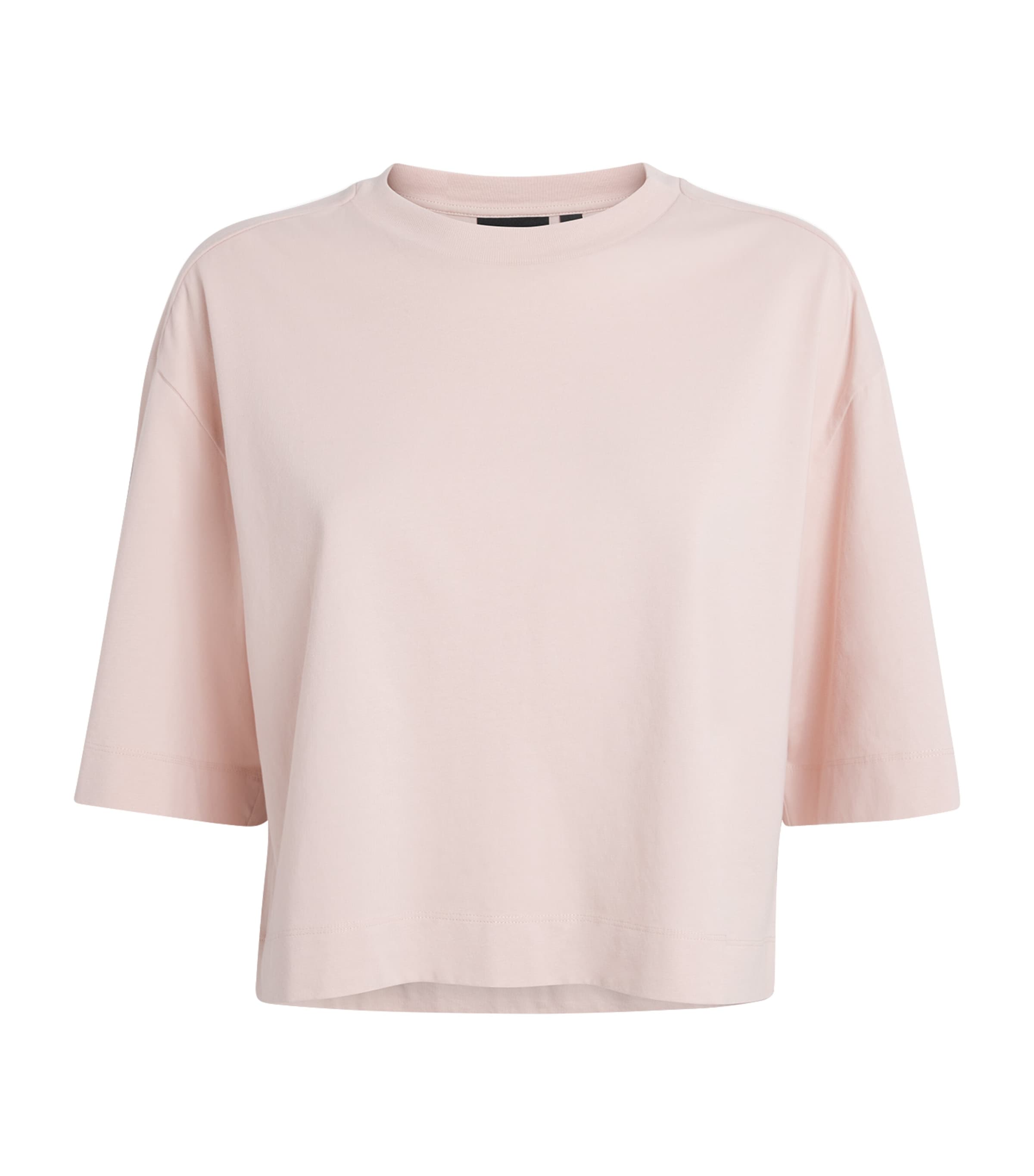 Canada Goose Cotton Addison Crop Top In Pink