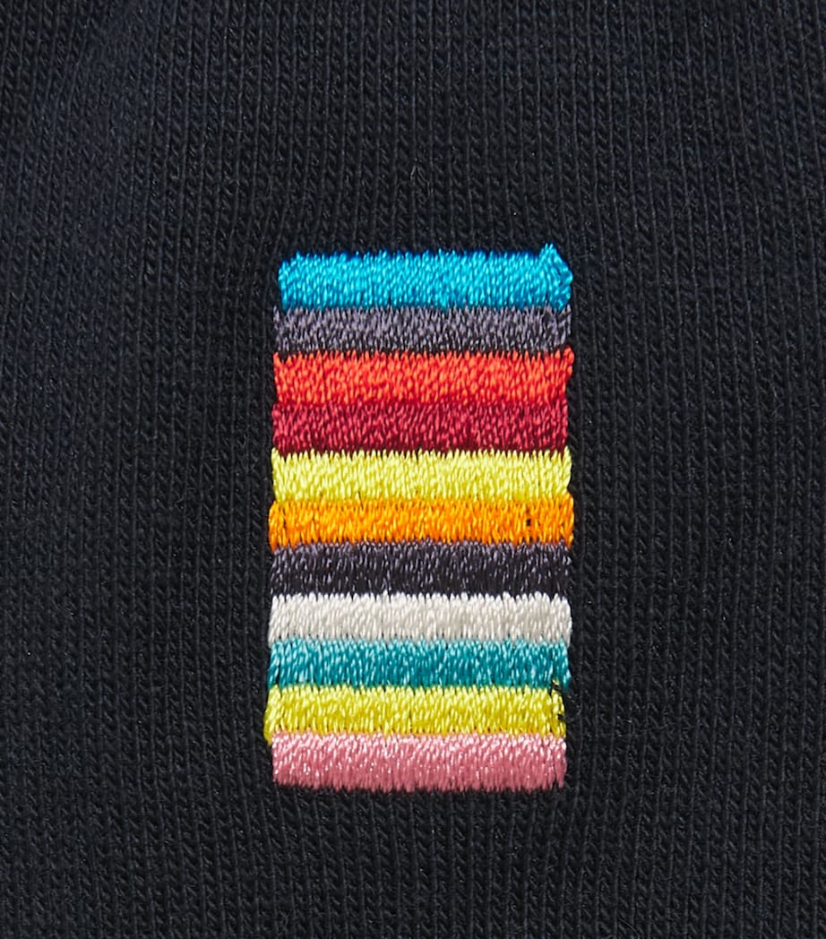 Paul Smith Mens Embroidered Signature Stripe Socks Image 2