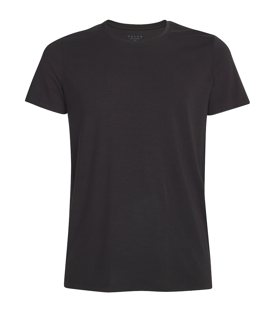 Wool-Blend Daily ClimaWool T-Shirt 3000/BLACK Image 1