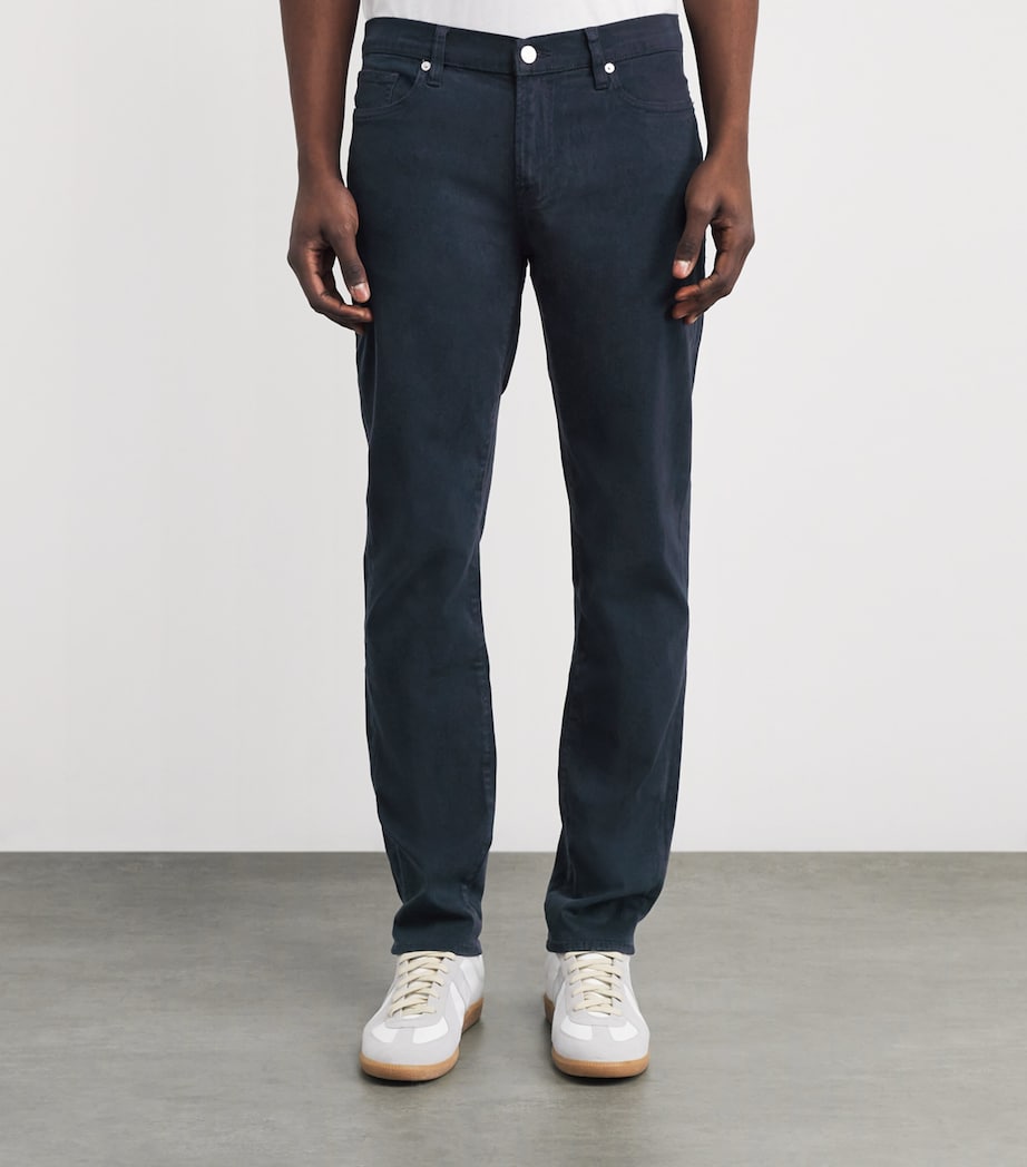 FRAME Mens L'Homme Slim Jeans Navy Image 3