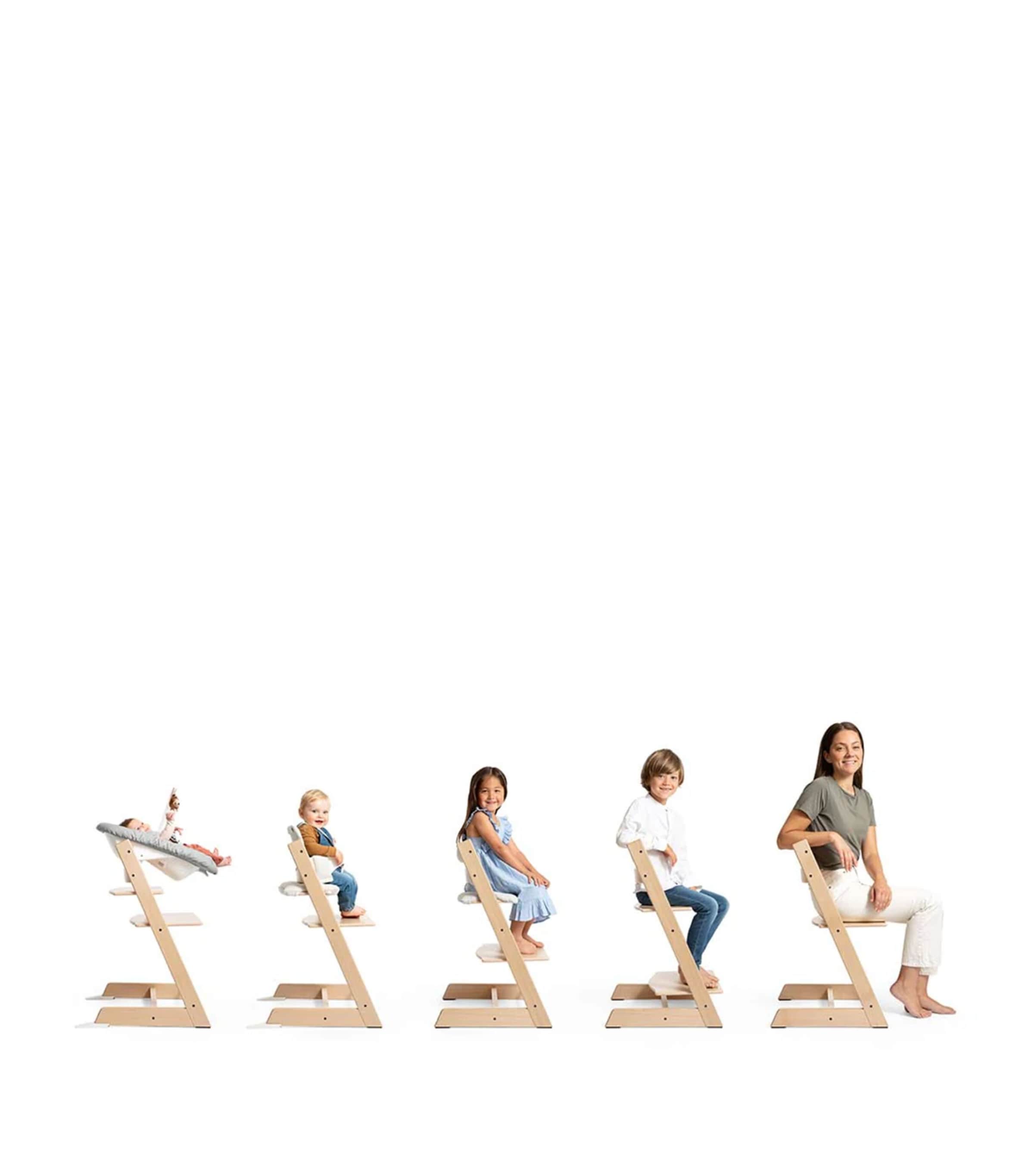 Stokke Tripp Trapp High Chair Vanilla White Image 4