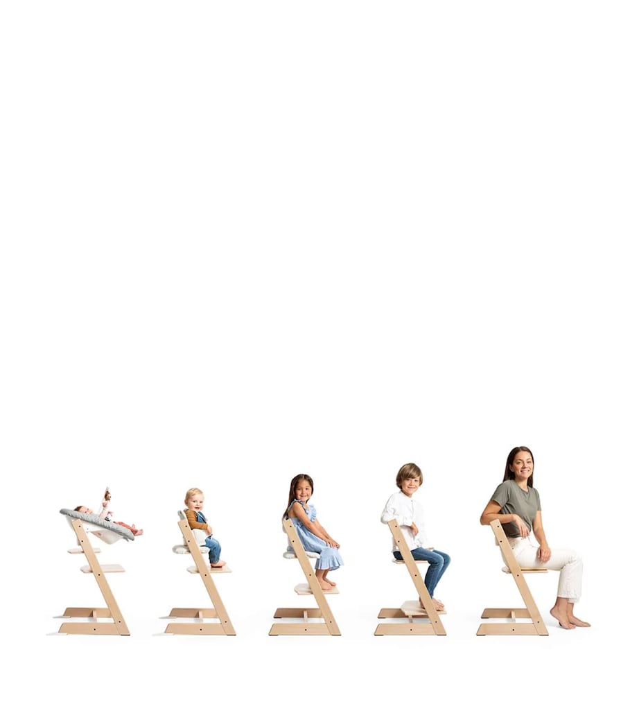 Stokke Tripp Trapp High Chair Vanilla White Image 4