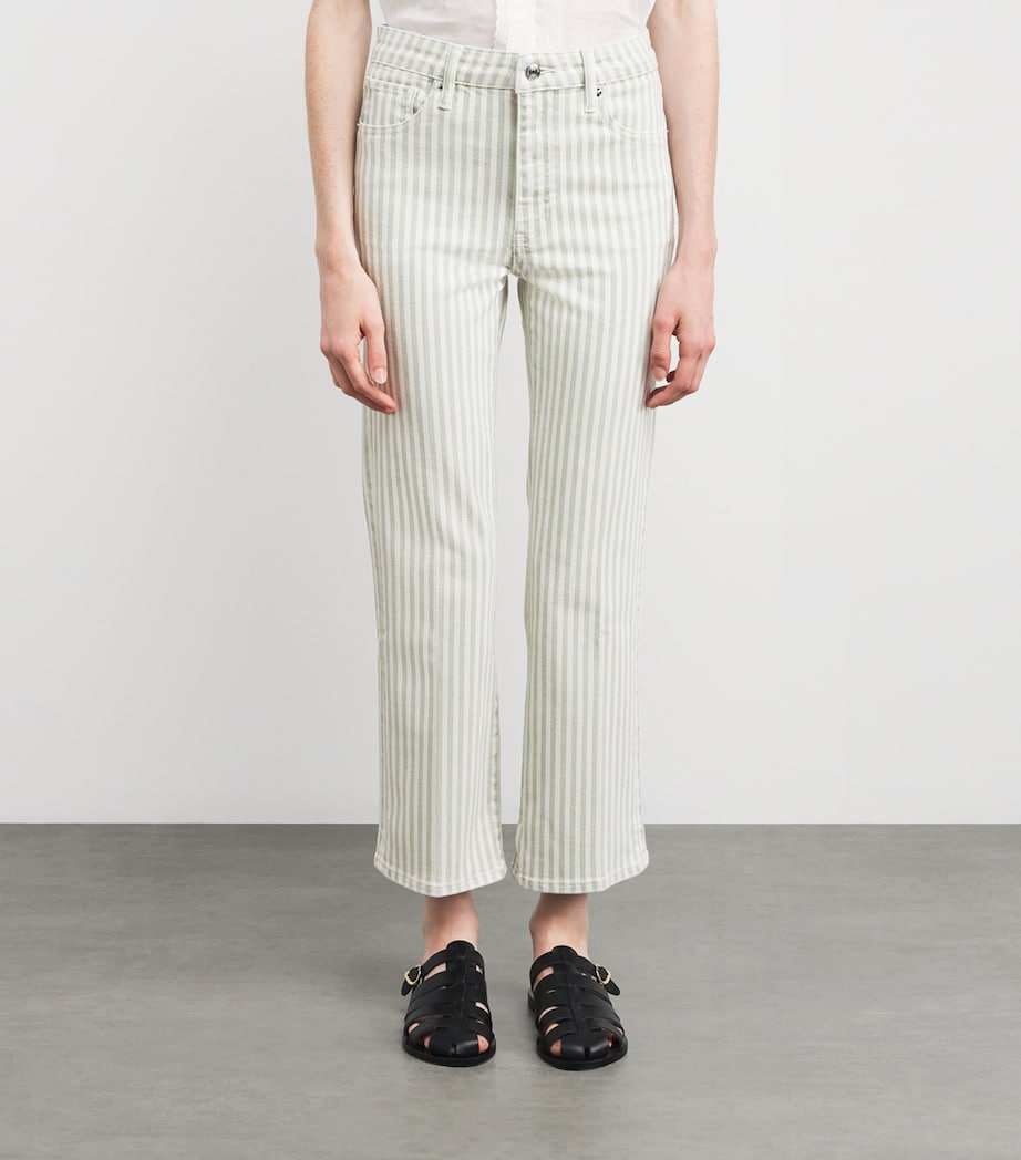 The Reboot Crop Jeans SEAMIST STRIPE Image 3