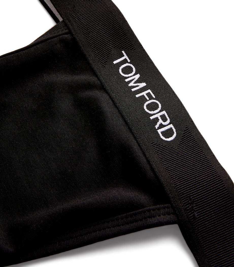 Logo Jock Strap 002 BLACK Image 5