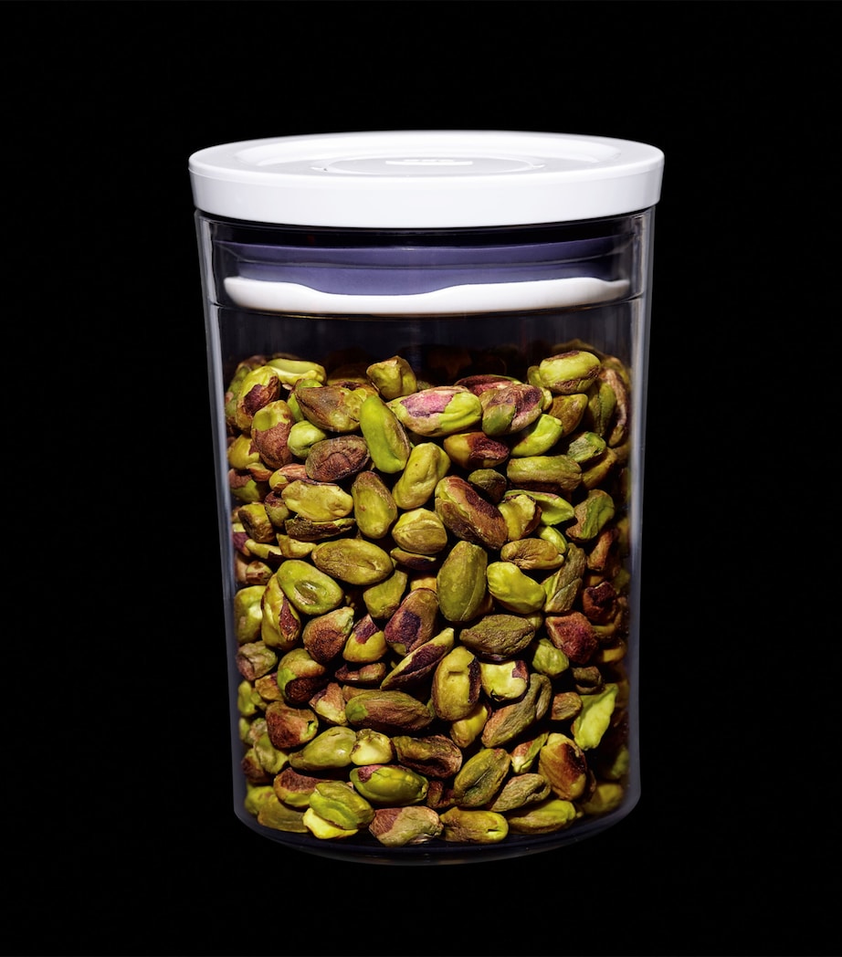 Set of 3 POP Canisters CLEAR/WHITE Image 9