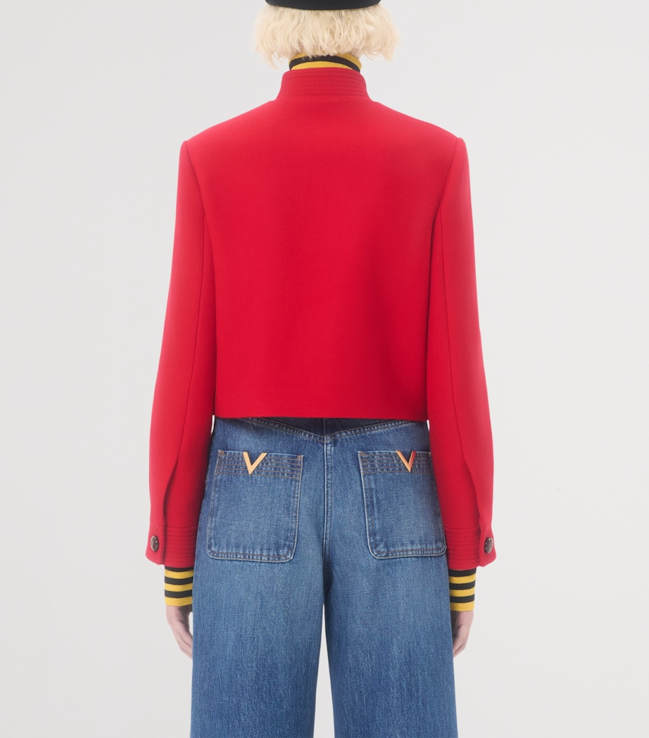 Wool-Silk Pea Coat 257 Image 4