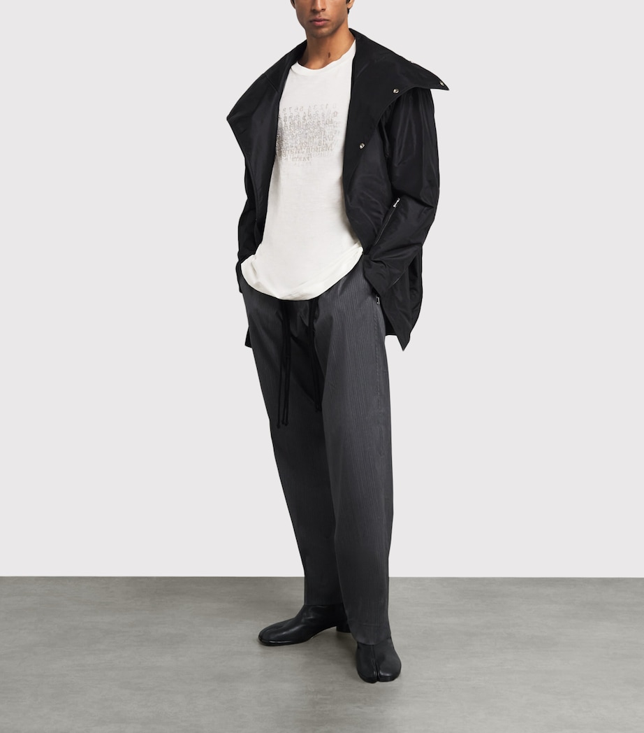 Maison Margiela Mens Cotton Numeric T-Shirt Off Whitw Image 2