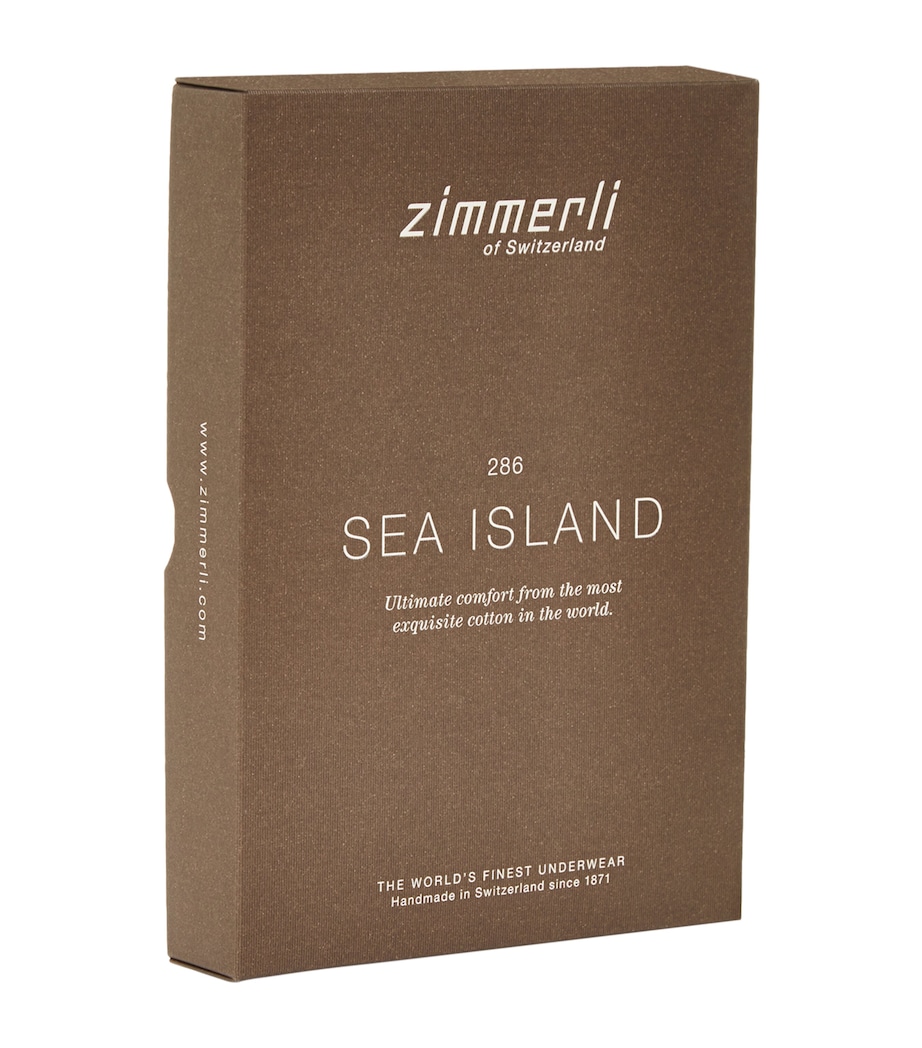 286 Sea Island Trunks 86 BLACK Image 3
