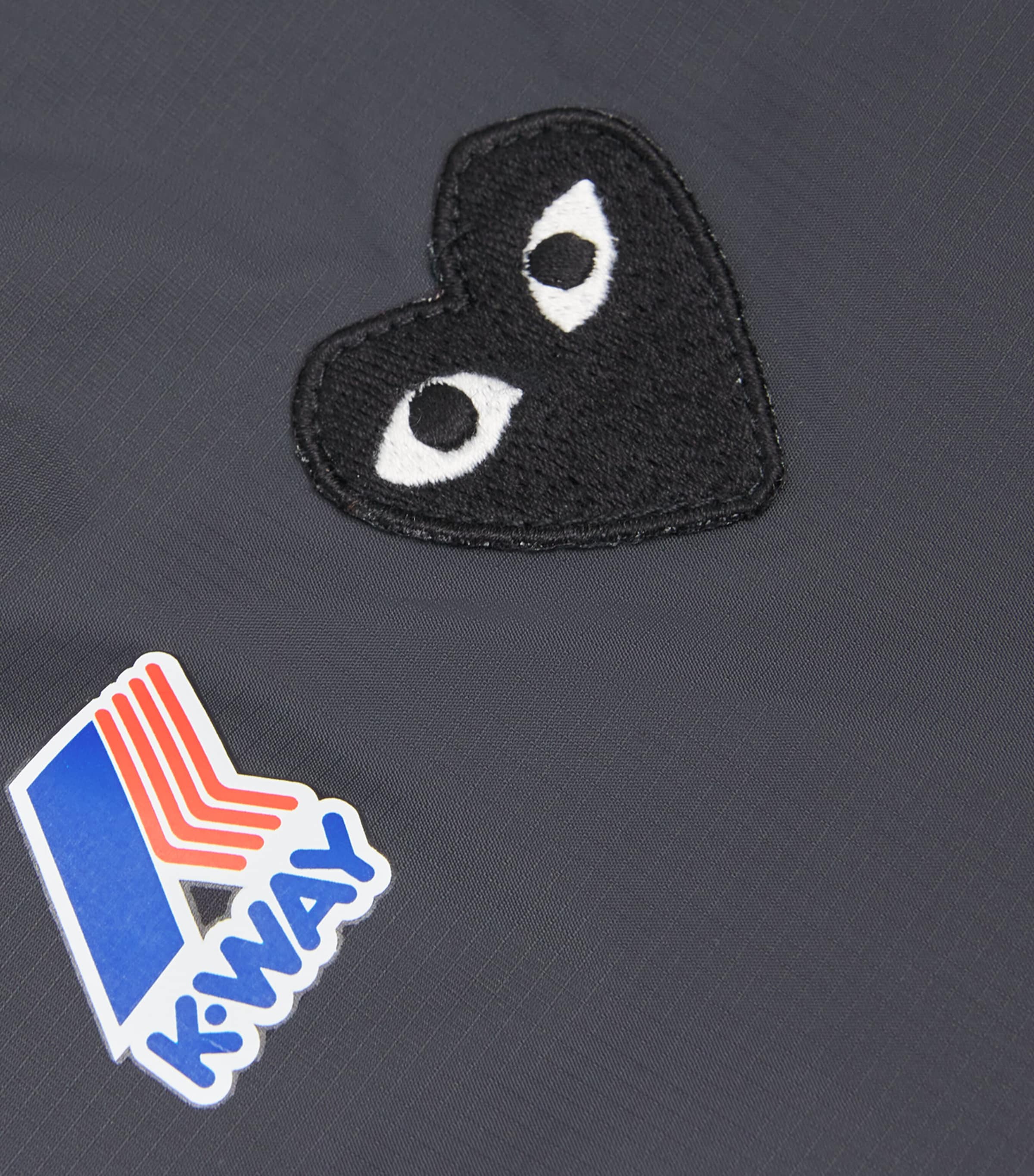 x K-Way Nylon Water-Resistant Jacket BLACK Image 5