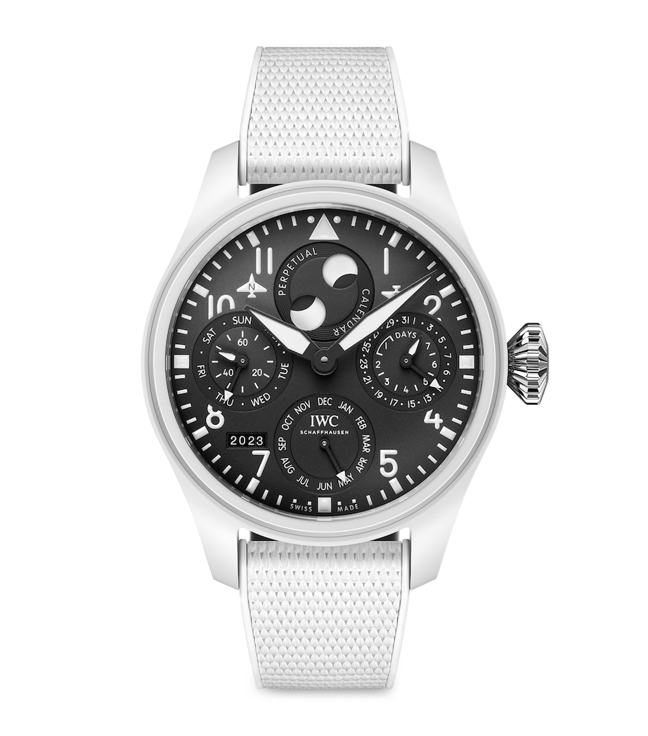 Ceramic Big Pilot's TOP GUN Perpetual Calendar Lake Tahoe Watch 47mm BLACK Image 1