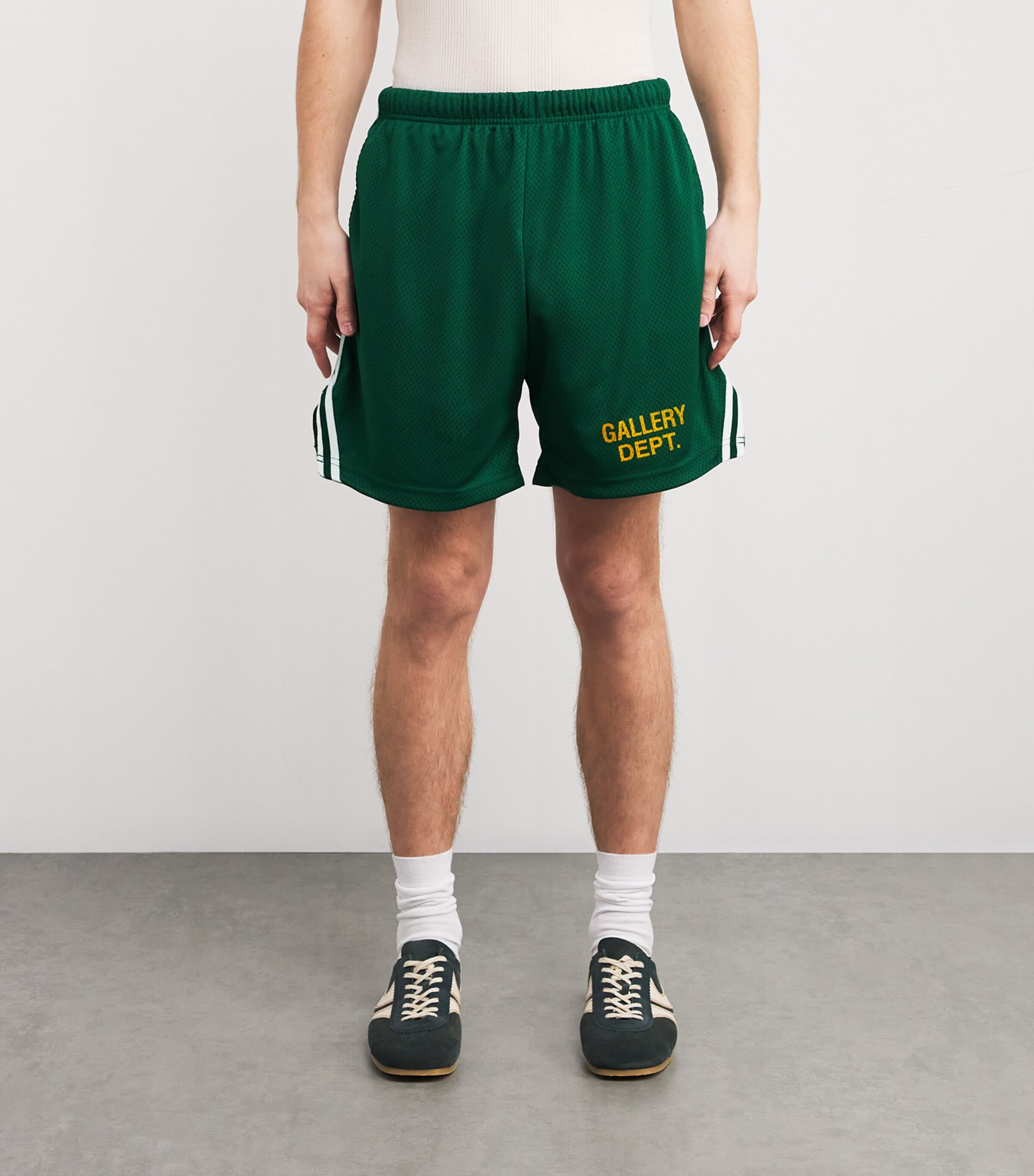 GALLERY DEPT. Green Venice Court Shorts | Harrods US