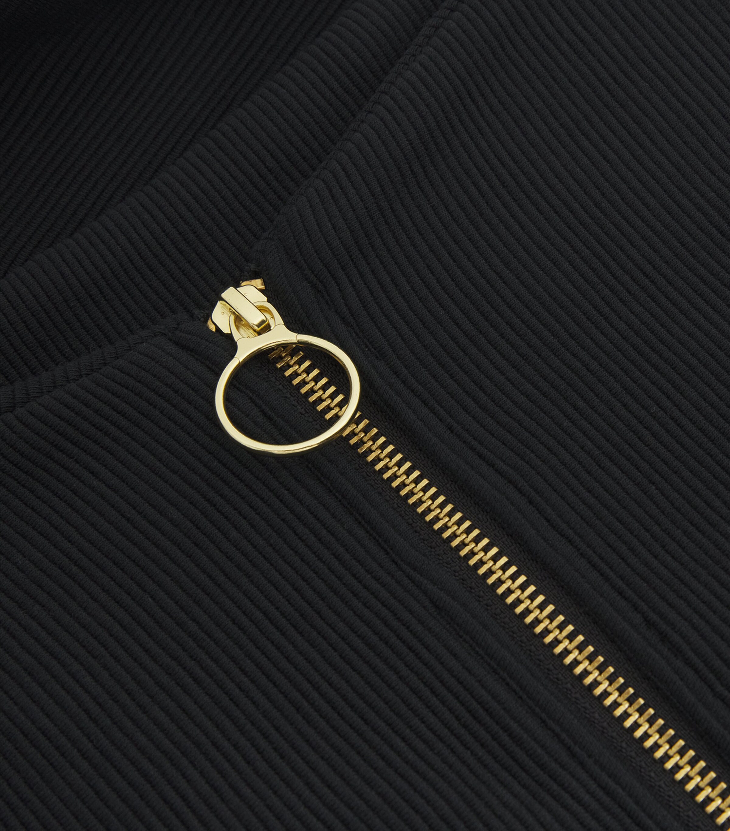 Vine Half-Zip Sweatshirt BLACK Image 5