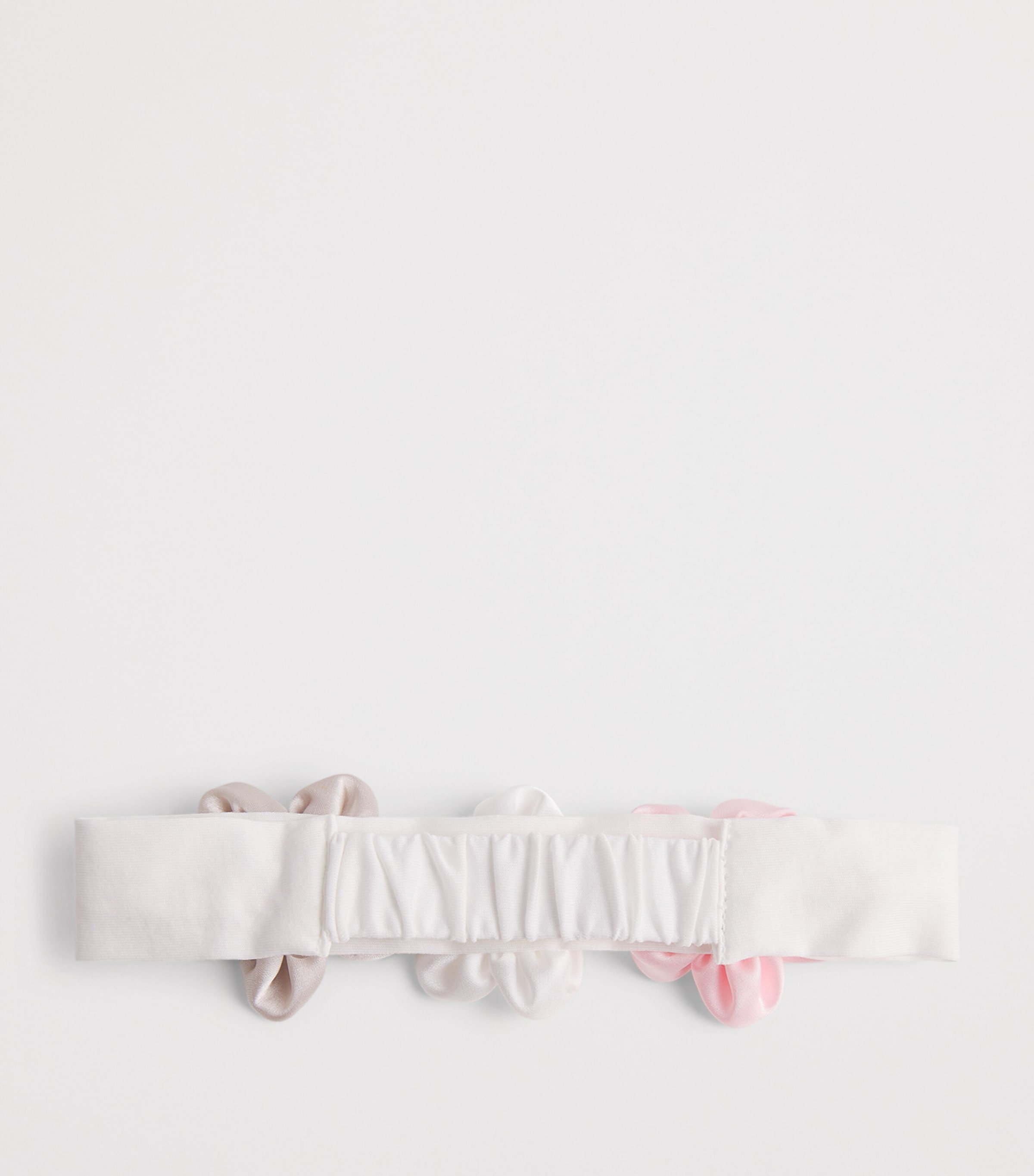 Monnalisa Cotton Daisy Headband Cream Image 2