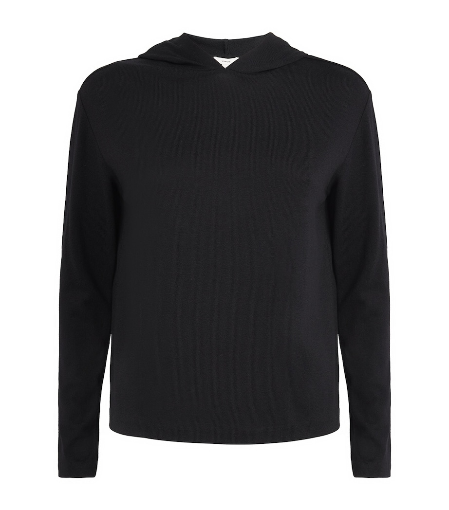 Vince Womens Lounge Hoodie Black Image 1