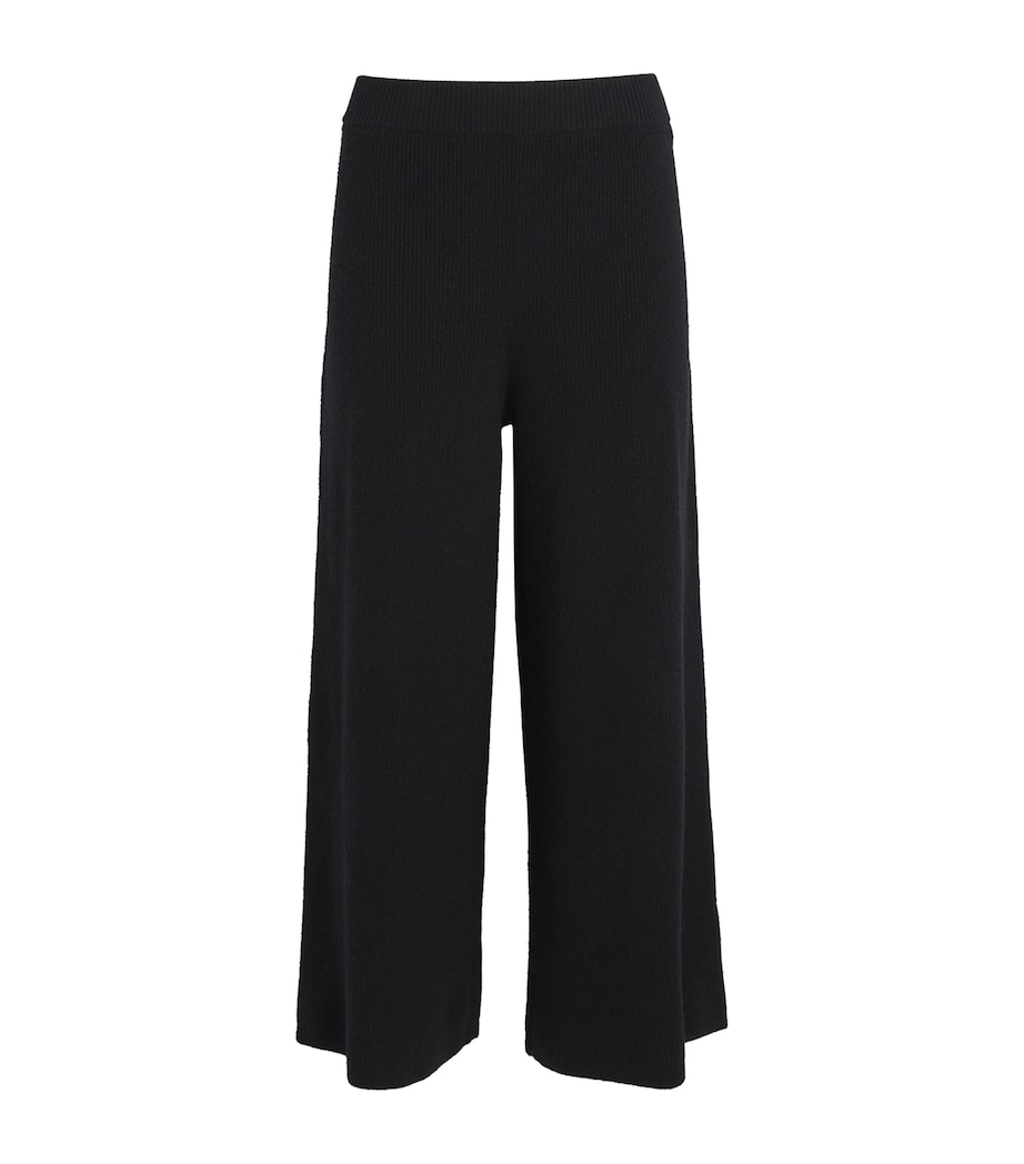Merino Wool Culottes BLACK Image 1
