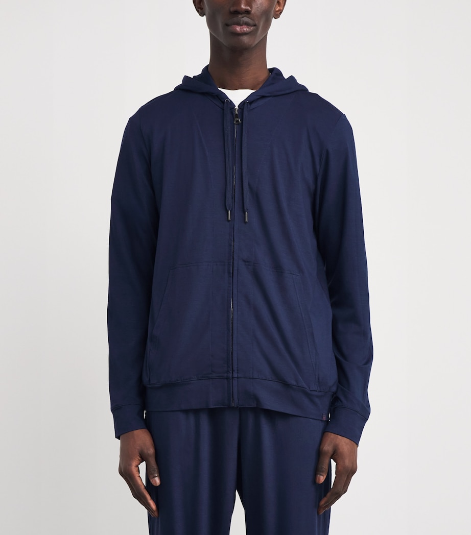 Basel Zip-Up Hoodie 001NAV Image 3