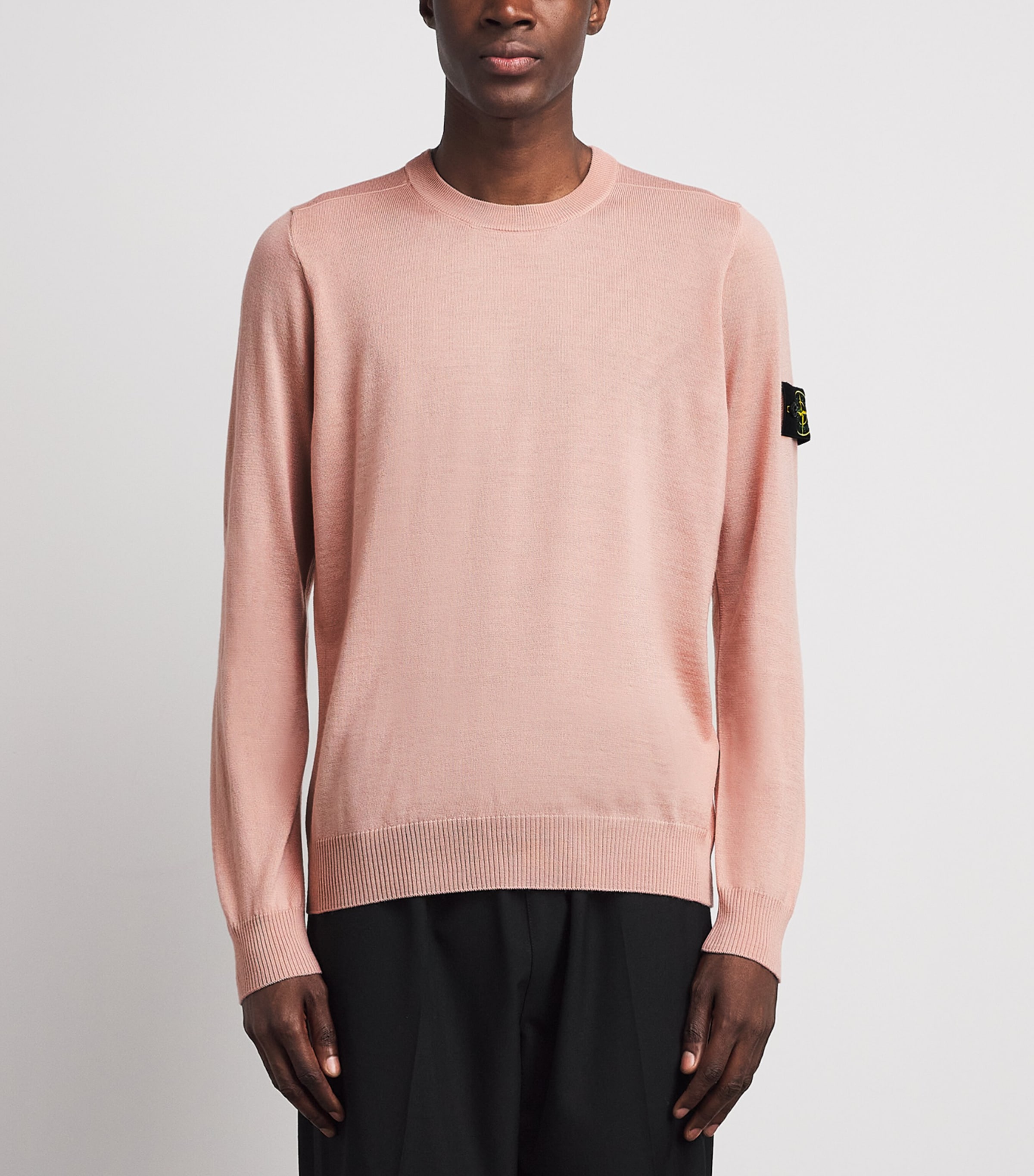 Stone Island Mens Wool Compass Sweater Image 4