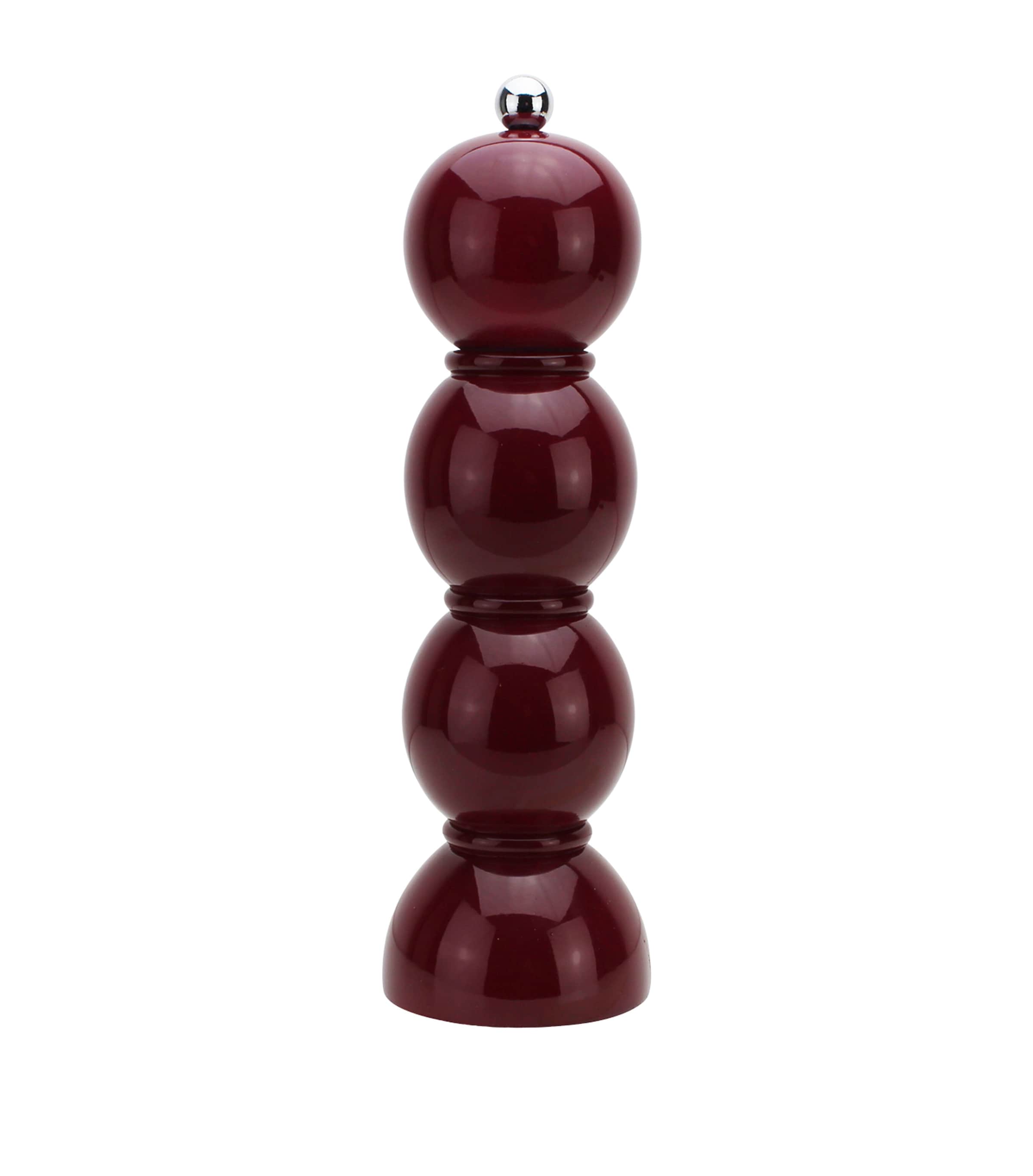 Addison Ross Bobbin Salt or Pepper Mill Red Image 1
