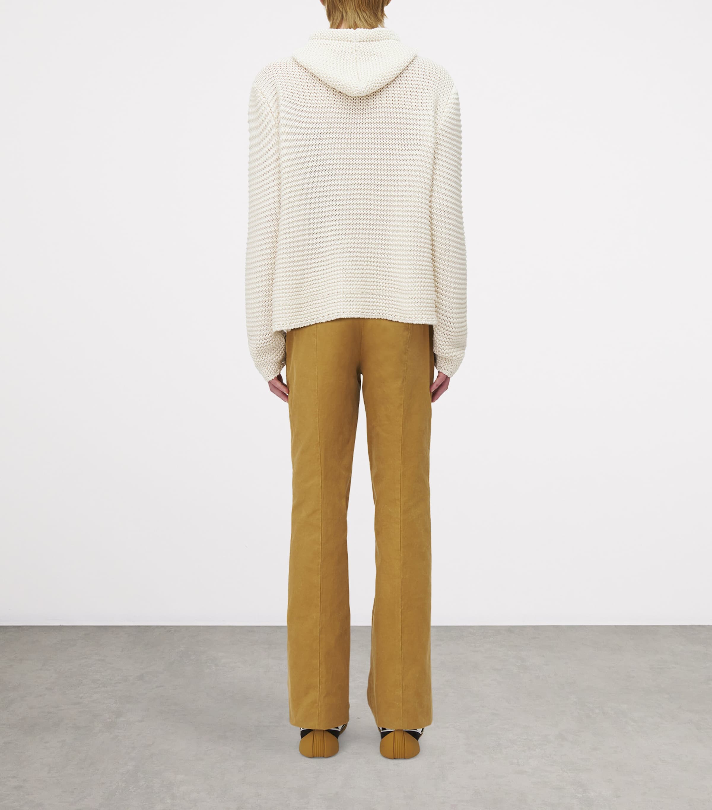 Knitted Logo Hoodie 9009 Image 4