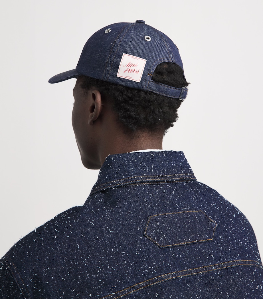 Denim Heritage Patch Cap INDIGO - 402 Image 2