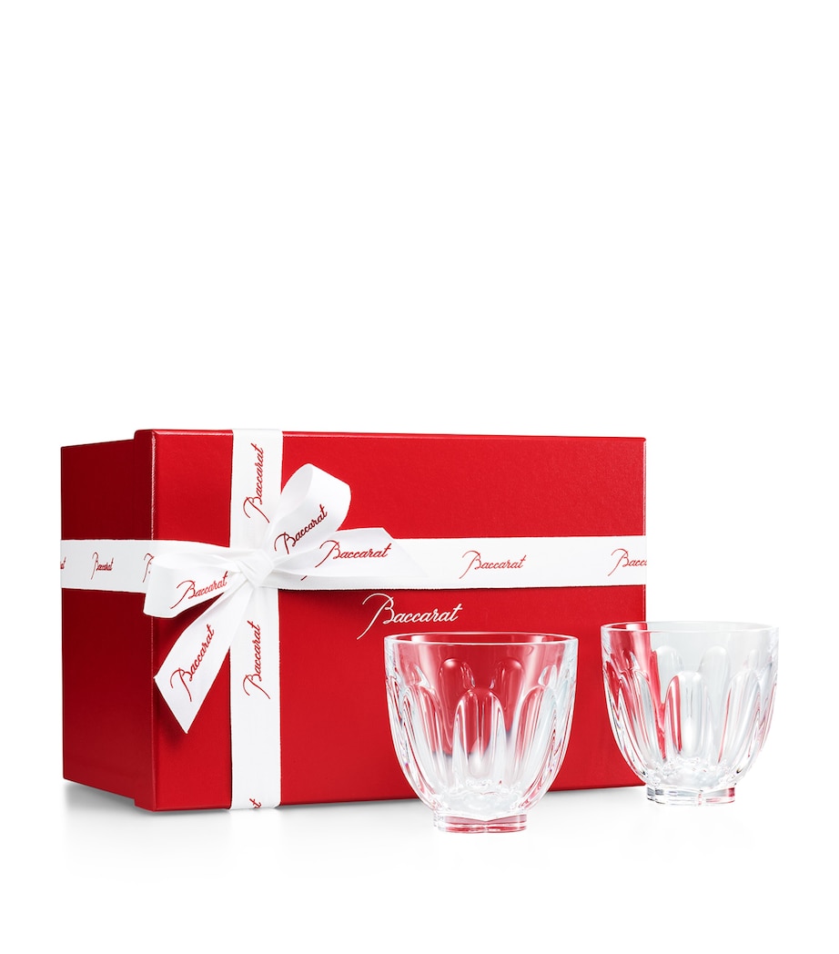 Set of 2 Faunacrystopolis Harcourt Glasses (250ml) CLEAR Image 2