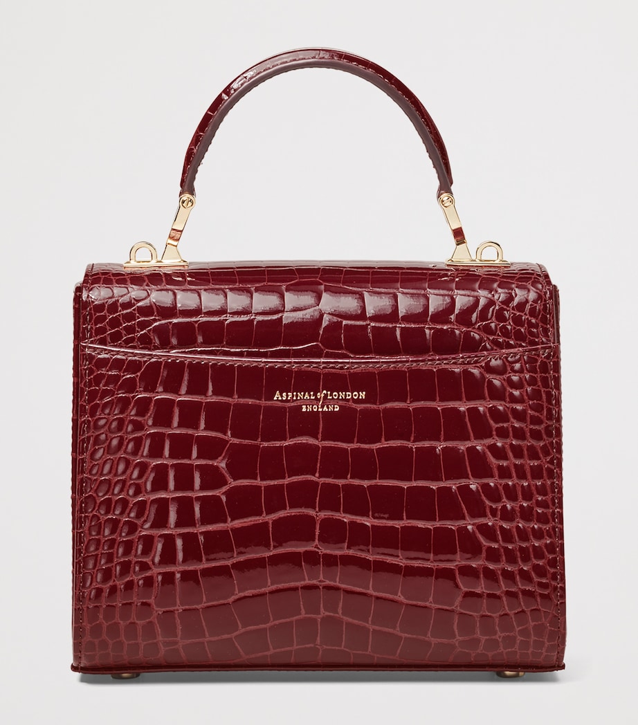 Midi Mayfair Top-Handle Bag MERLOT Image 3