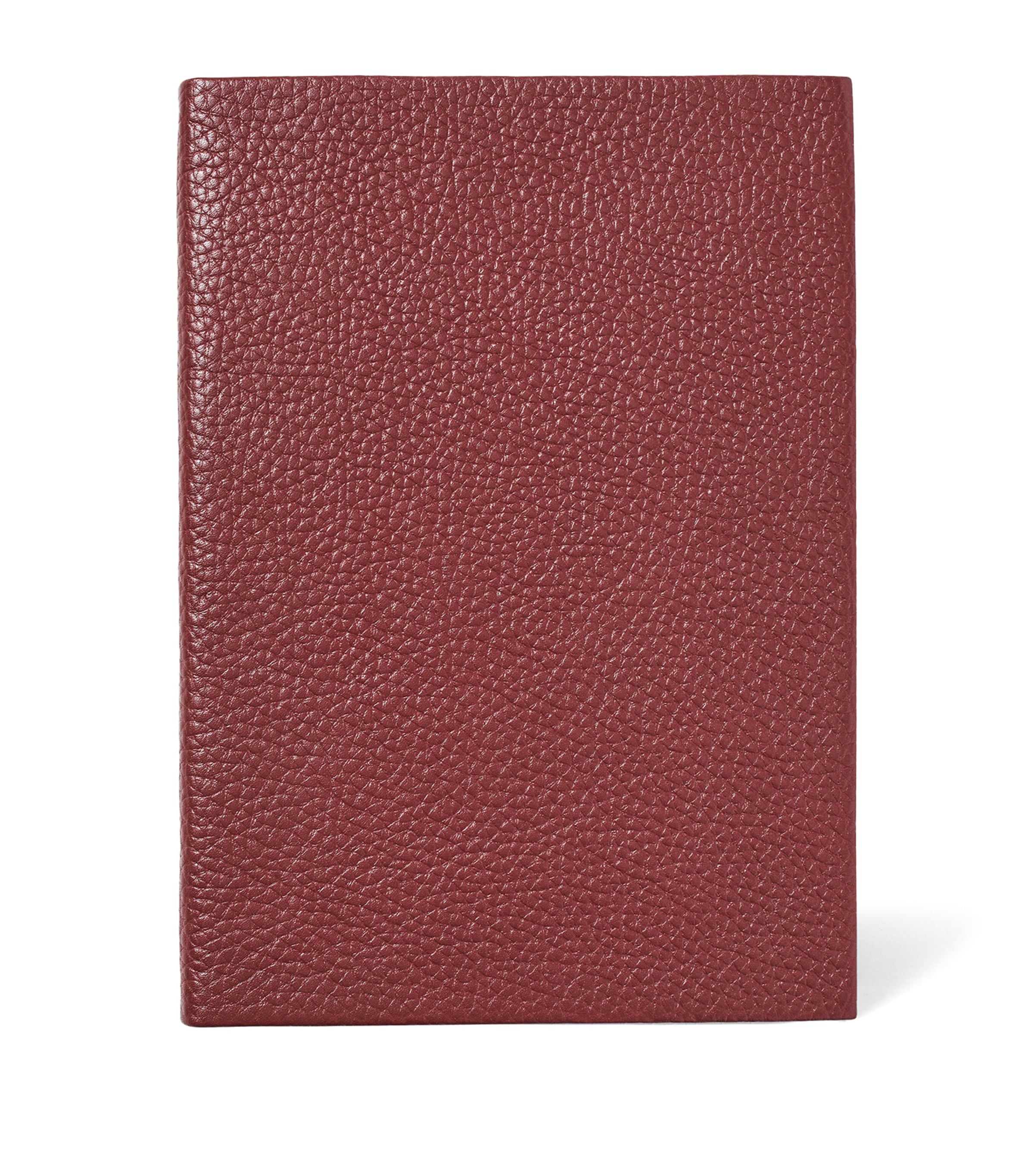 Leather Bound A5 Notebook MERLOT Image 2