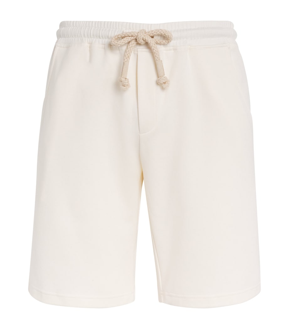 Eleventy Mens Cotton-Blend Bermuda Shorts Bianco Image 1