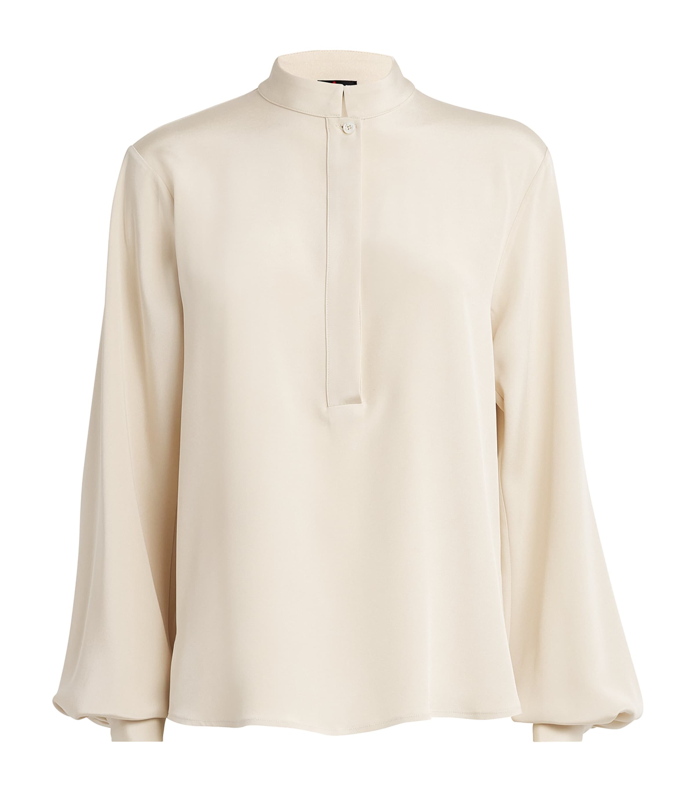 Silk-Blend Shirt BUTTER Image 1