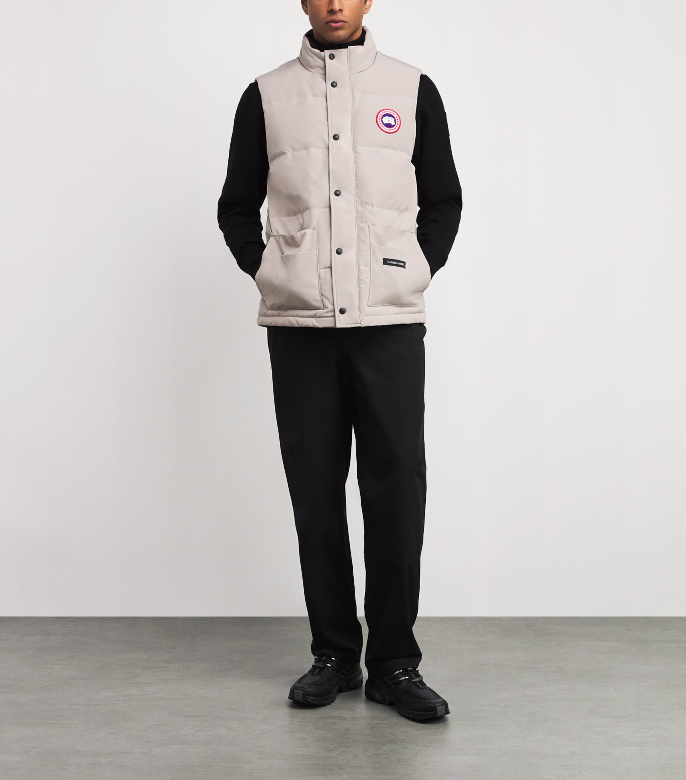 Down-Filled Freestyle Crew Gilet LIMESTONE 9432 Image 2